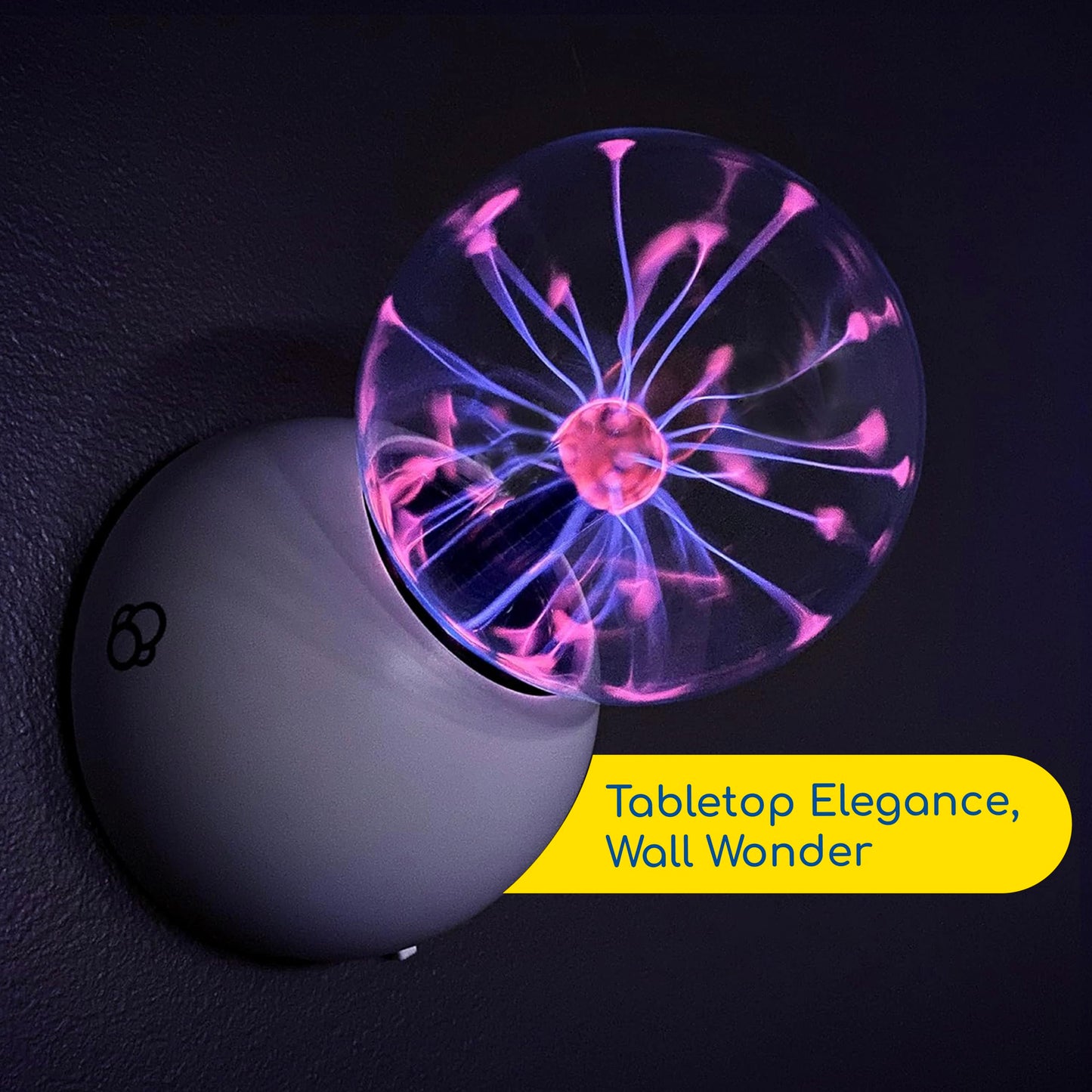 Thames & Kosmos Plasma Ball Essential STEM Tool – Interactive 5-Inch Glass Sphere