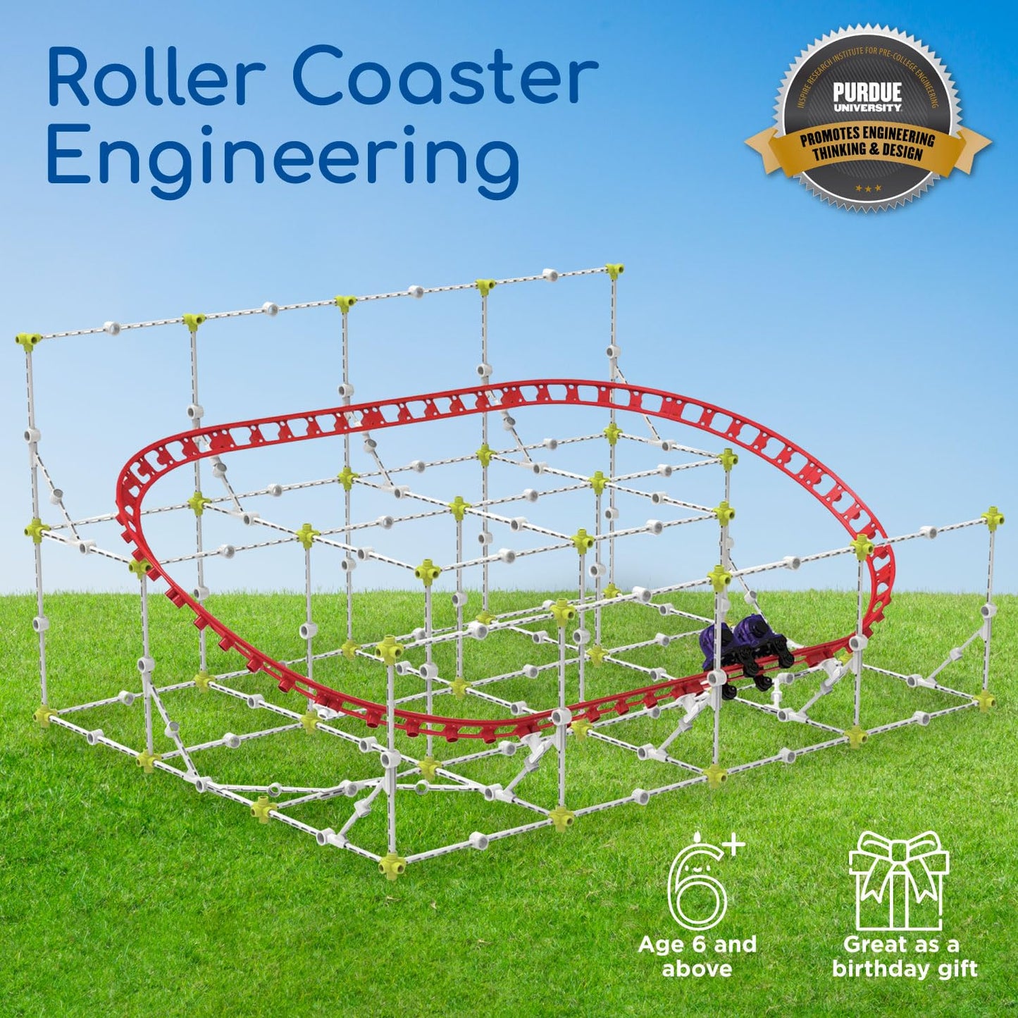 Thames & Kosmos Roller Coaster Engineering Kit | Build, Experiment & Explore Physics & Motion