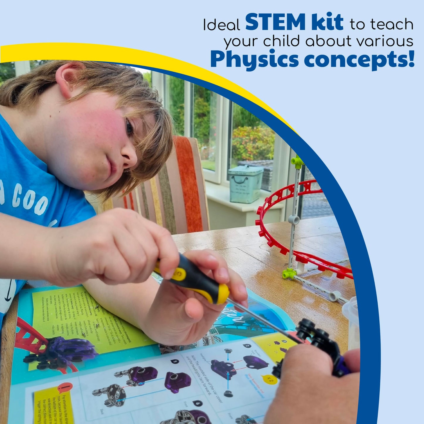 Thames & Kosmos Roller Coaster Engineering Kit | Build, Experiment & Explore Physics & Motion