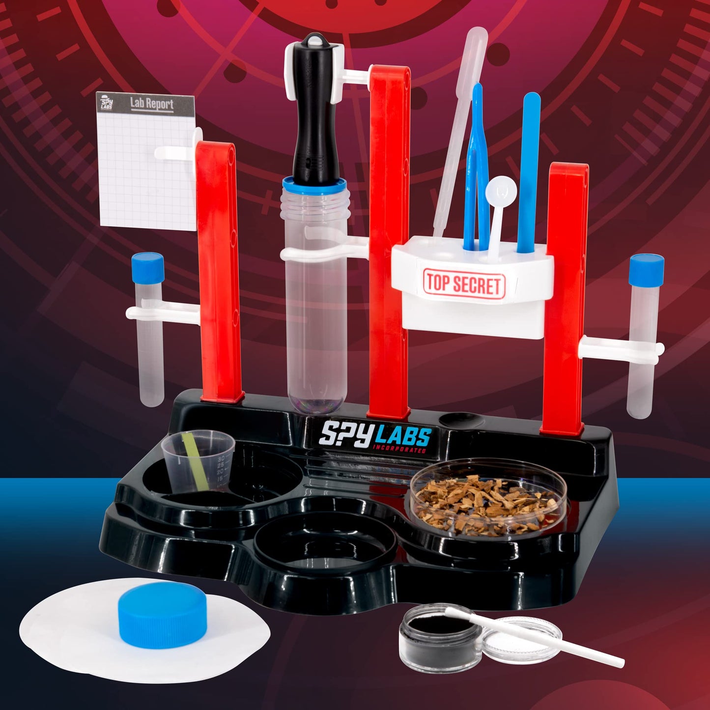 Spy Labs Inc: Forensic Investigation Kit by Thames & Kosmos | Large Lab Setup & Evidence Analysis
