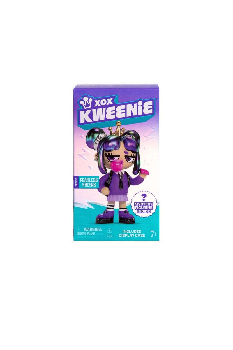 Tharos Distribution XOX Kweenie 4-Inch Mystery Figurine 4-Pack | Quirky & Fearless Kweens