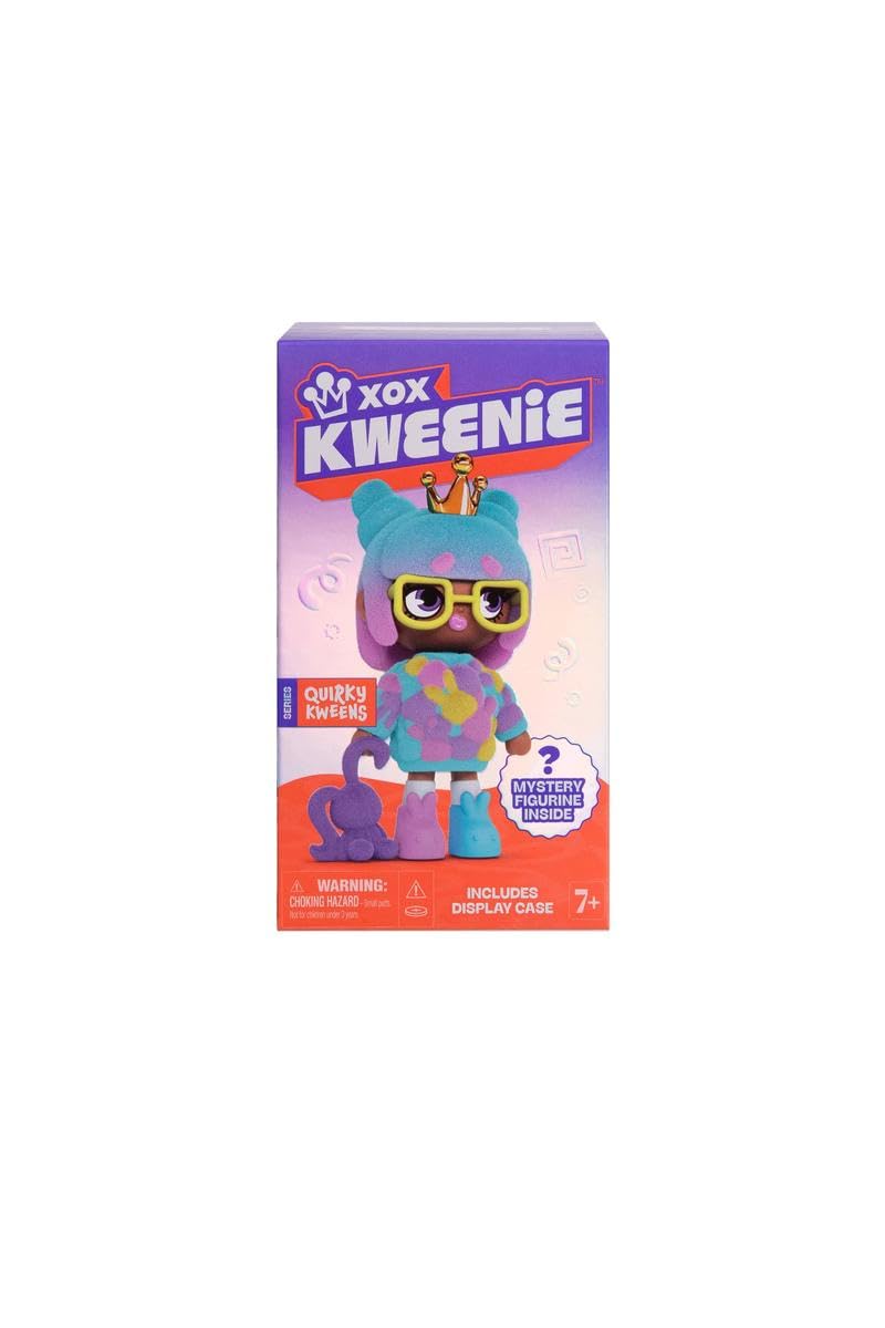 Tharos Distribution XOX Kweenie 4-Inch Mystery Figurine 4-Pack | Quirky & Fearless Kweens