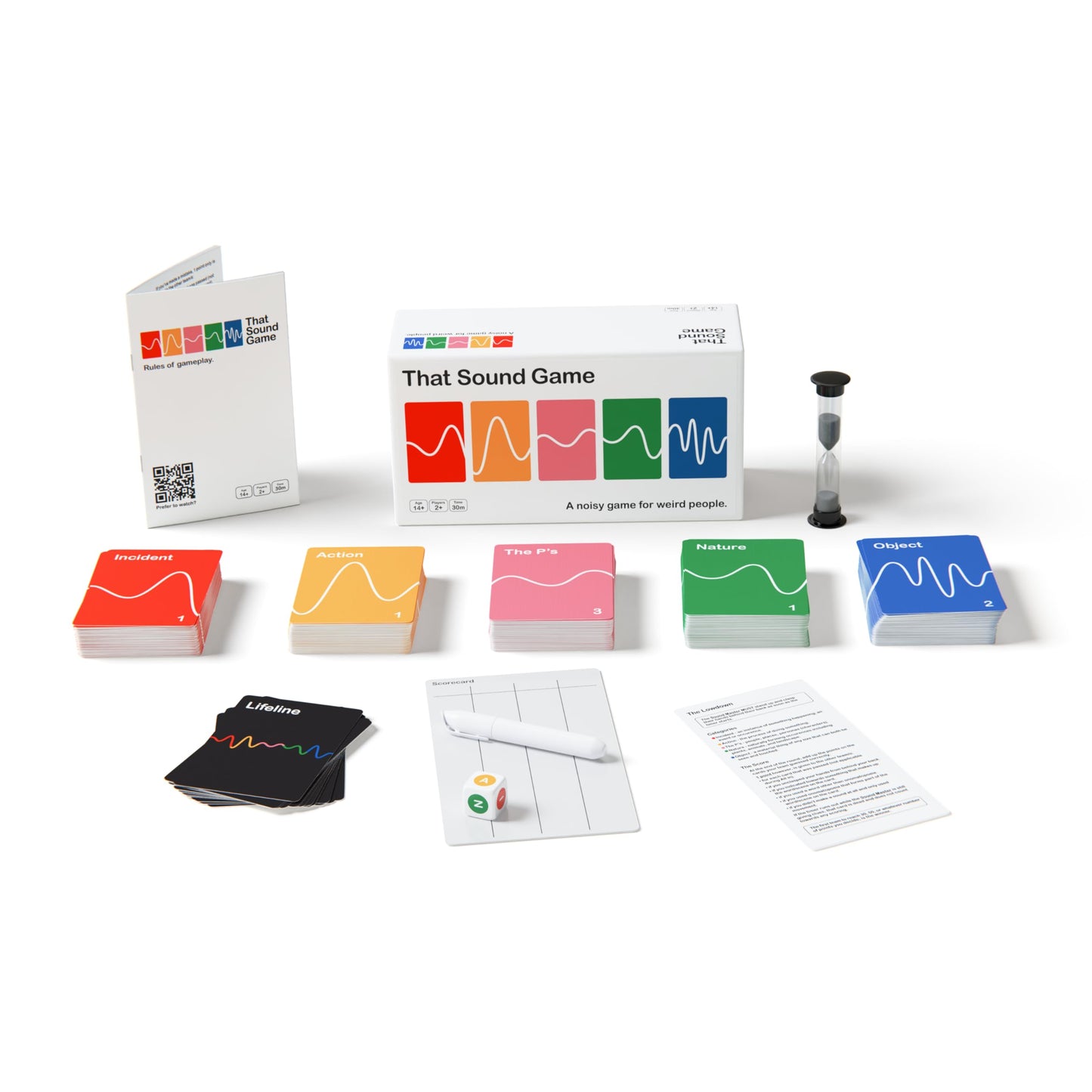 That Sound Game - Award Winning Party Sound Guessing Game for Adults & Teens | 2+ Players