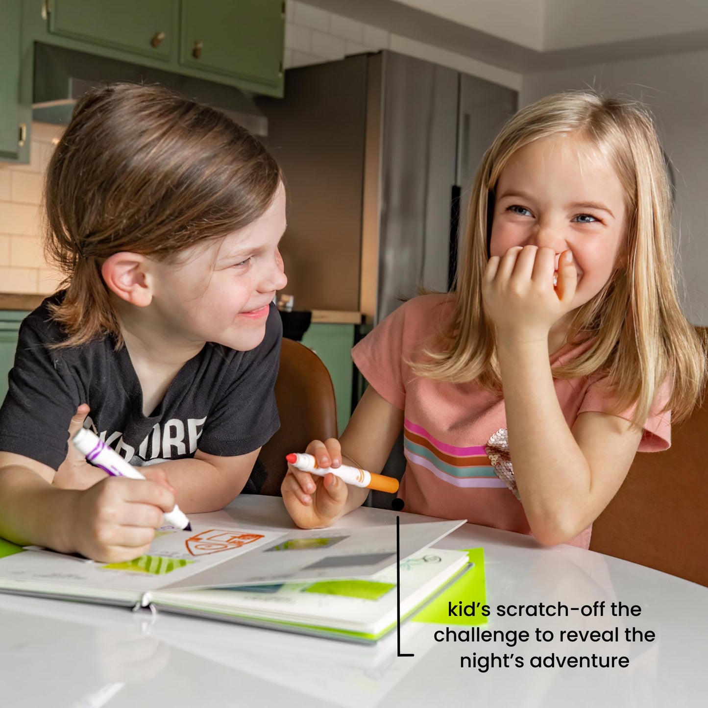 The Adventure Challenge Kids Edition: 30 Scratch-Off Challenges for Ages 6-12 | Screen-Free Indoor & Outdoor Family Activities