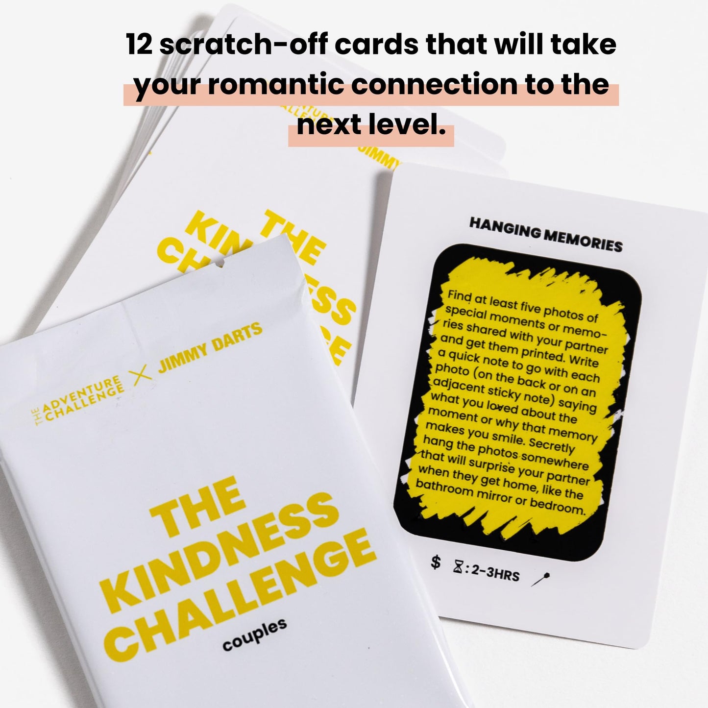 The Kindness Challenge – Couples Edition | 12 Scratch-Off Acts for Deeper Connection | The Adventure Challenge x Jimmy Darts