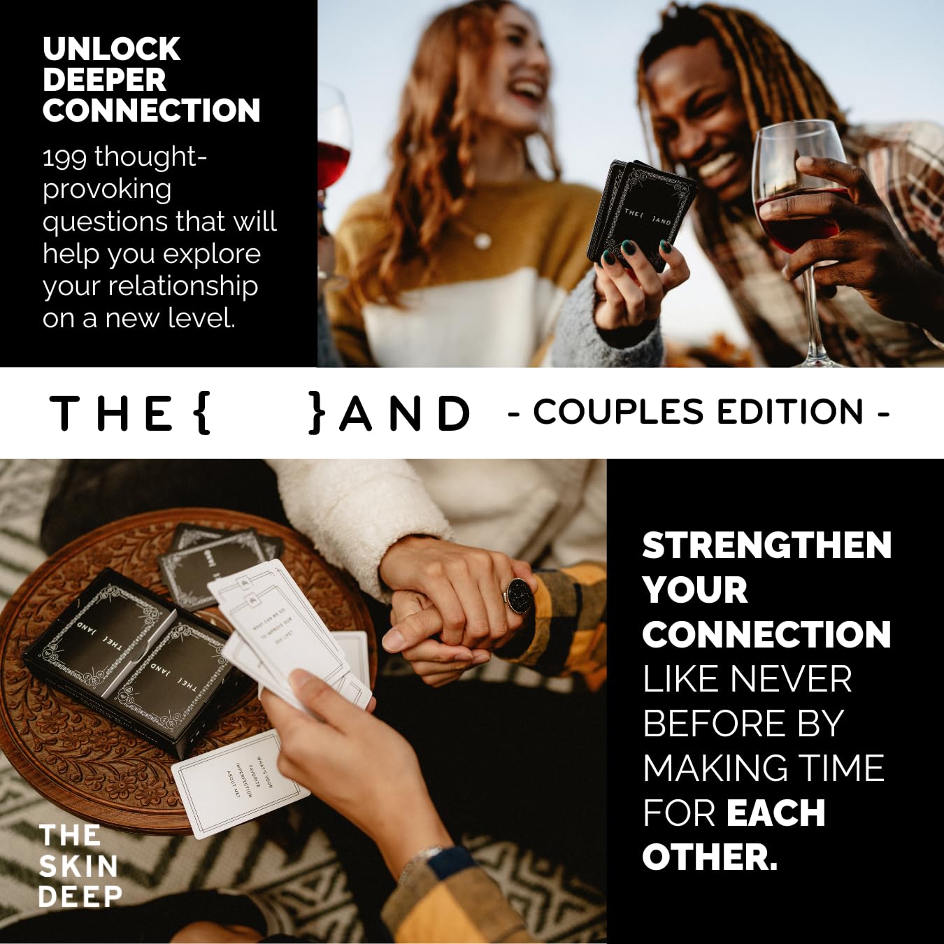 THE AND Couples Edition: 199 Meaningful Conversation Cards for Couples