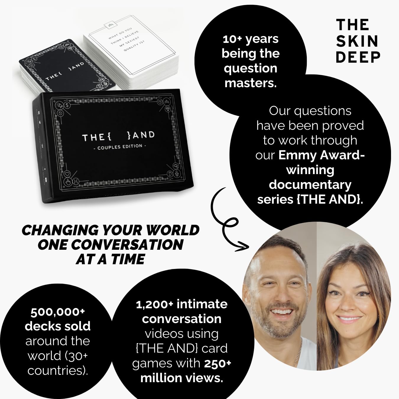 THE AND Couples Edition: 199 Meaningful Conversation Cards for Couples
