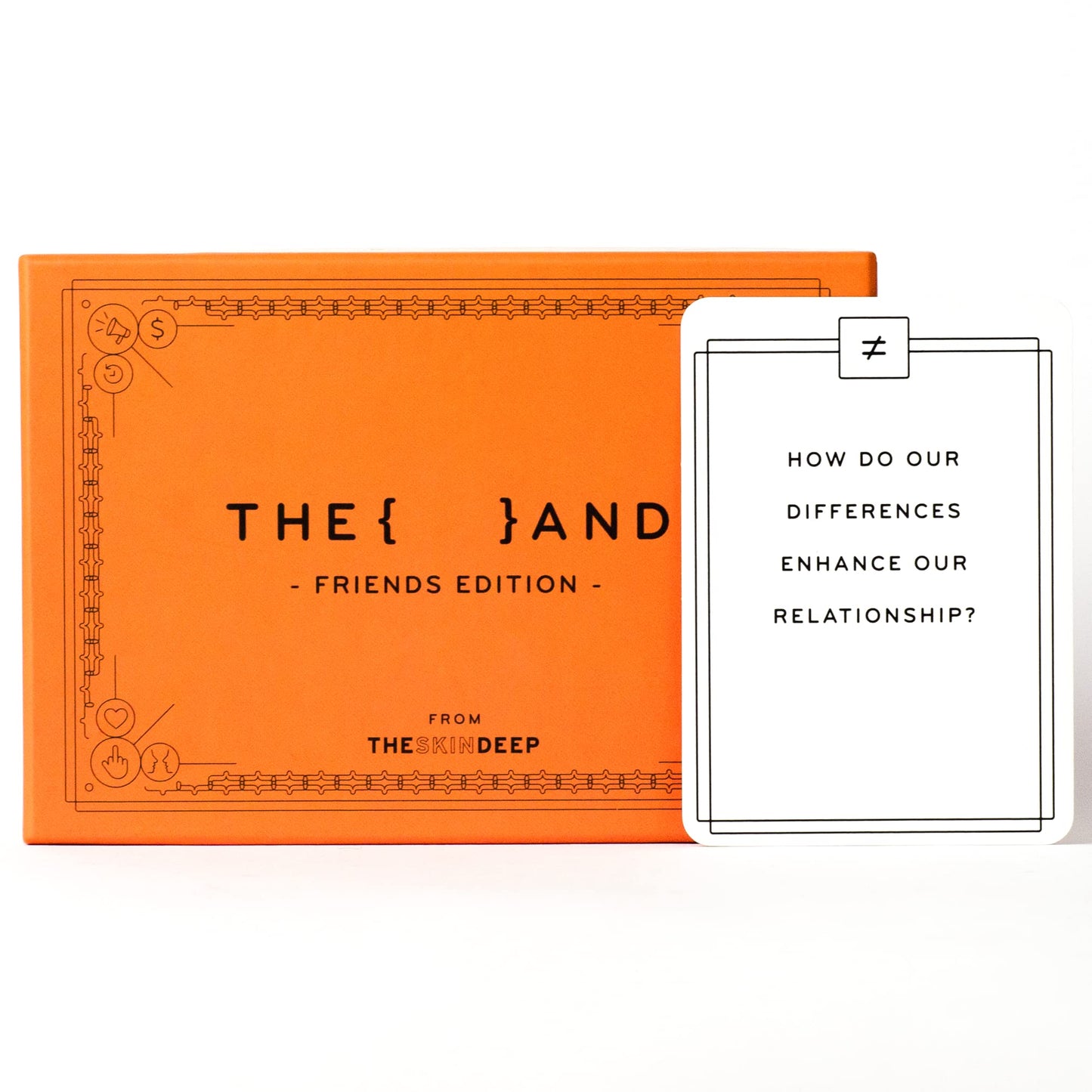 THE AND Friends Edition — Conversation Starters to Deepen Friendships Card Game
