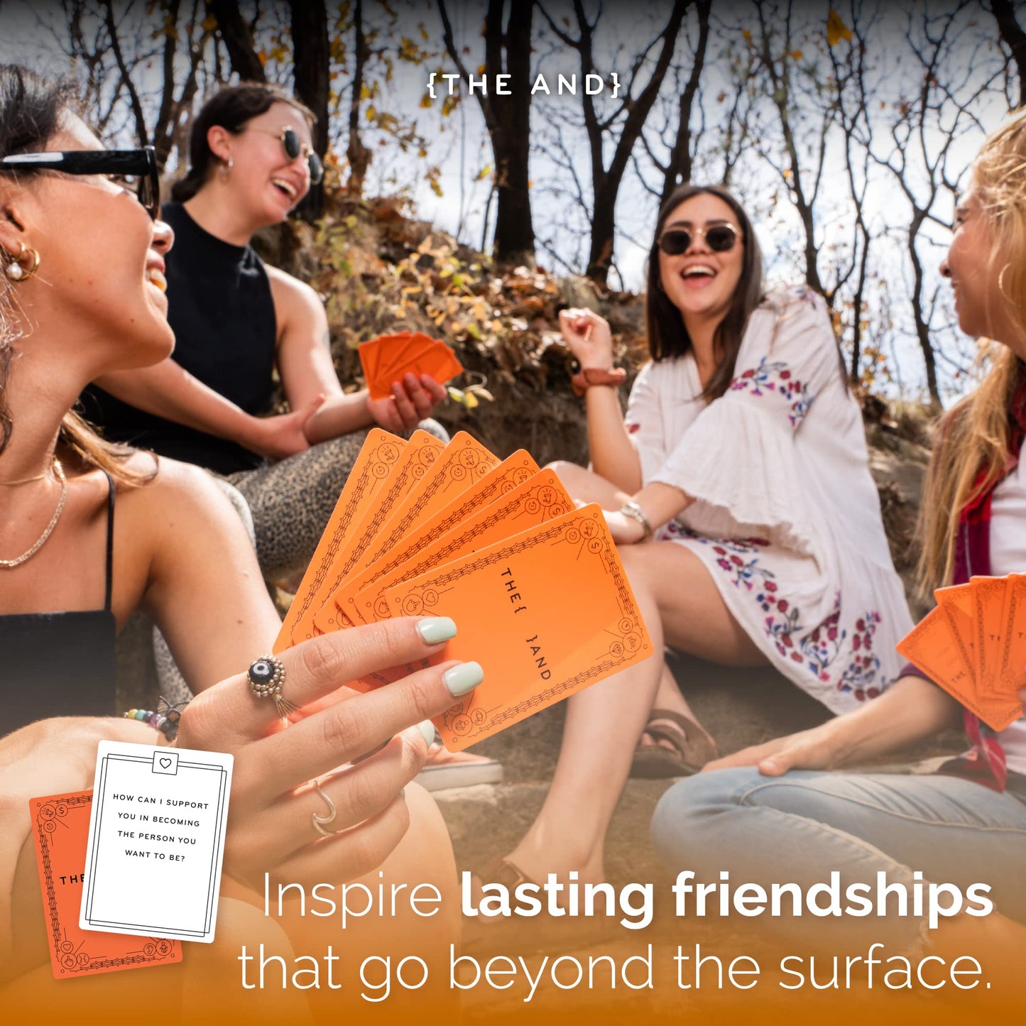 THE AND Friends Edition — Conversation Starters to Deepen Friendships Card Game
