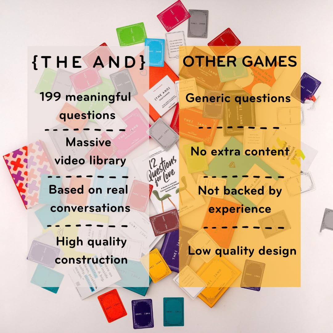 THE AND Friends Edition — Conversation Starters to Deepen Friendships Card Game