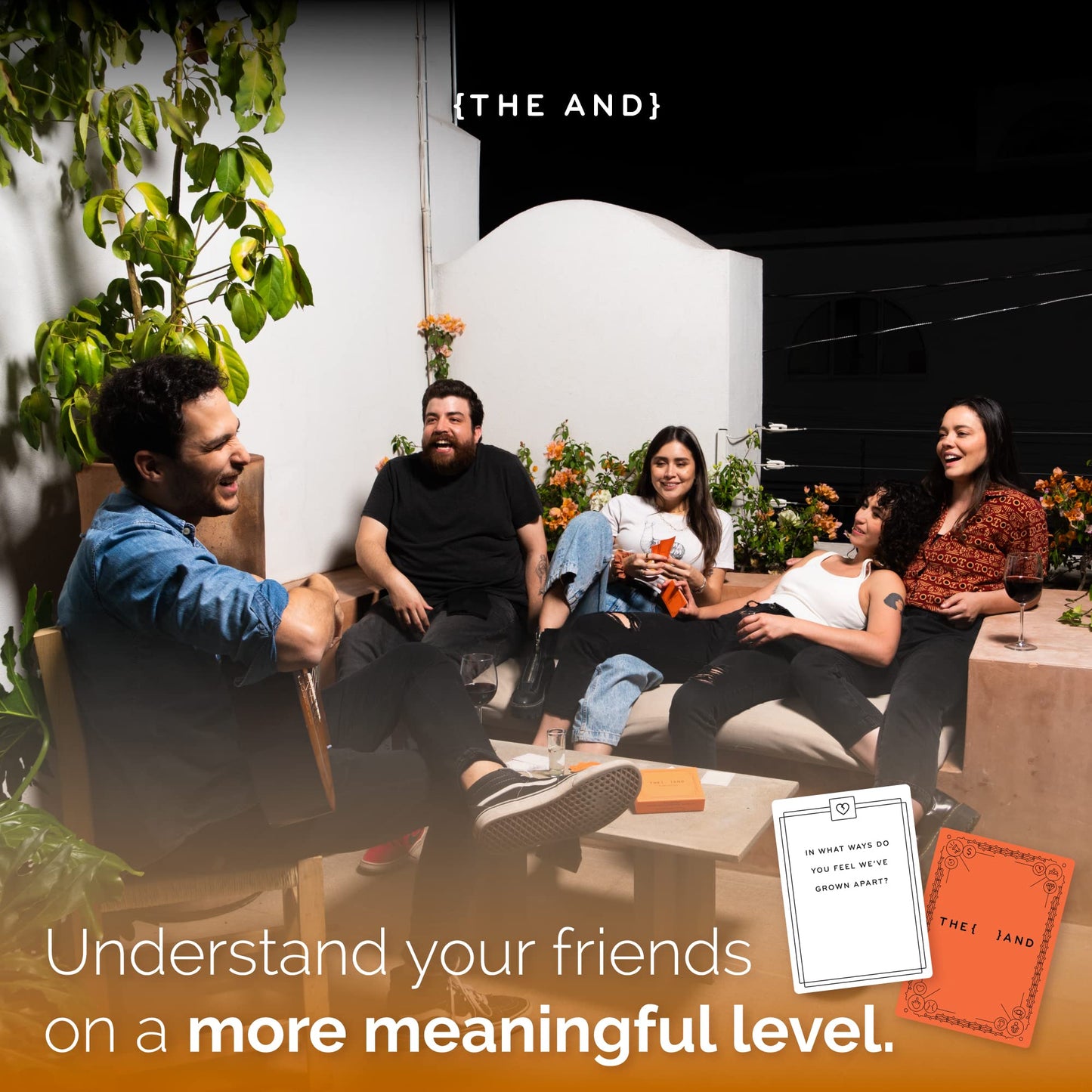 THE AND Friends Edition — Conversation Starters to Deepen Friendships Card Game