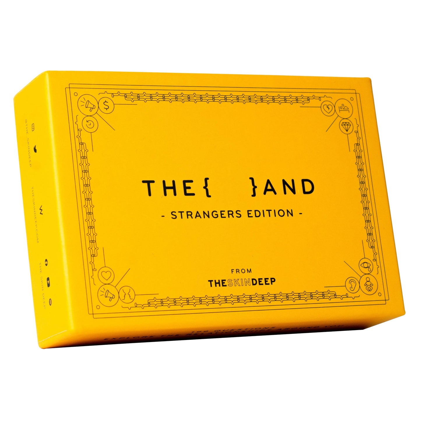 THE AND Strangers Edition — Conversation Starter Card Game for Real Connections | The Skin Deep