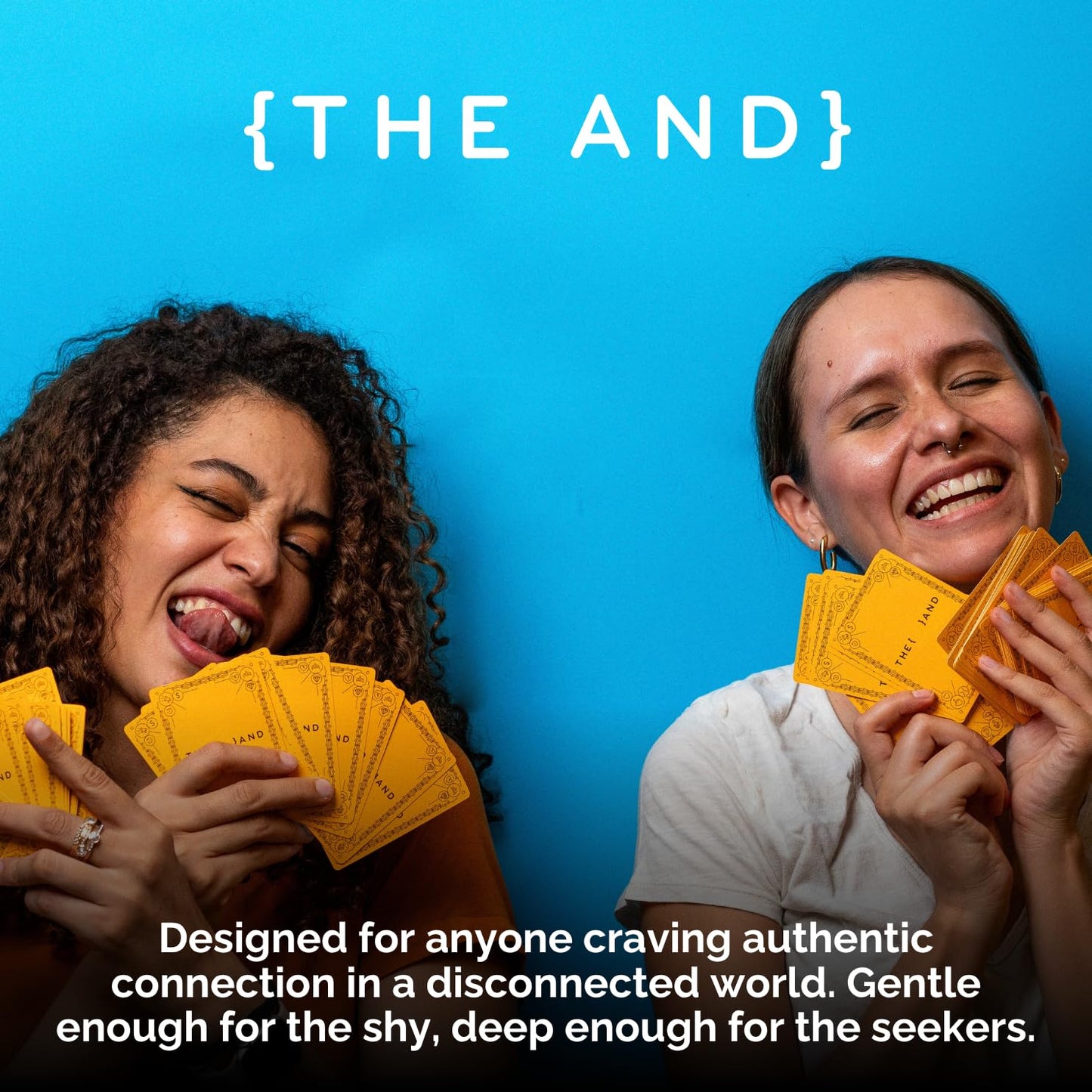 THE AND Strangers Edition — Conversation Starter Card Game for Real Connections | The Skin Deep
