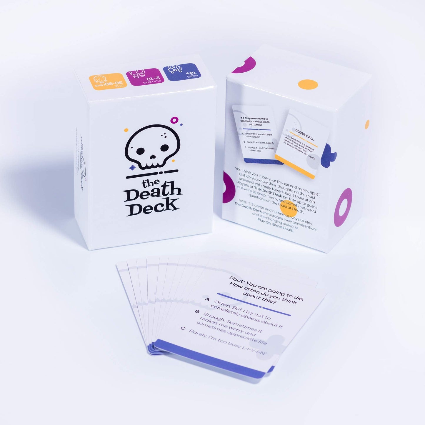 The Death Deck — A Lively Game of Surprising Conversations About Life and Death