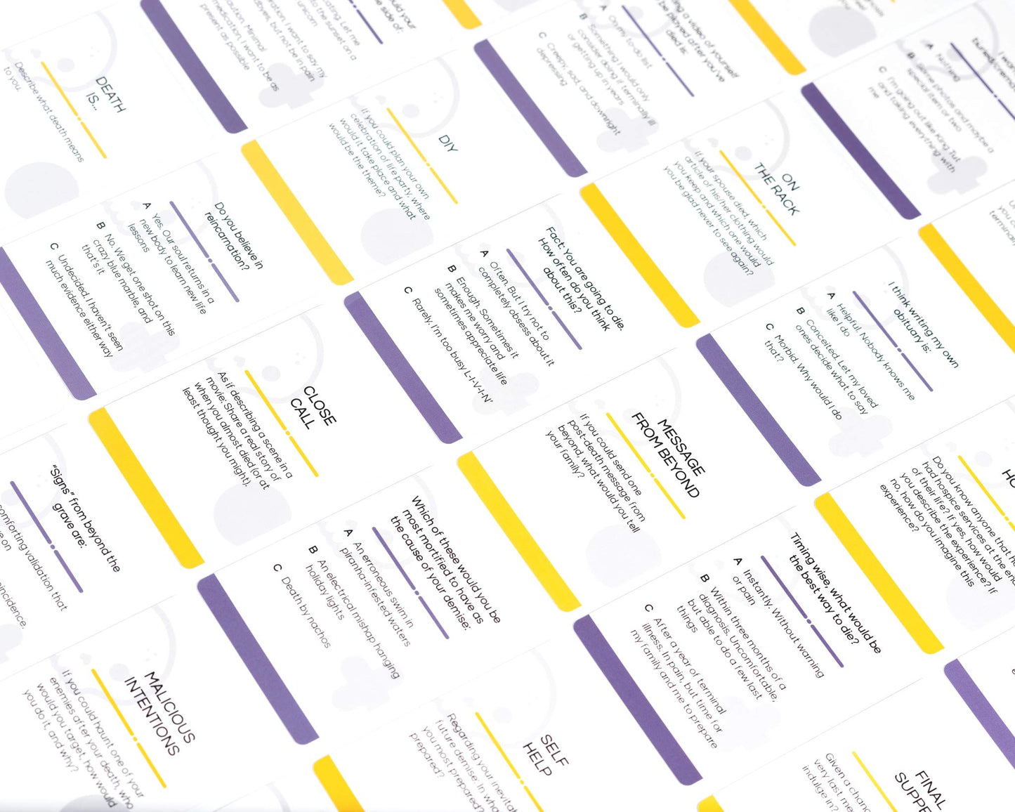 The Death Deck — A Lively Game of Surprising Conversations About Life and Death