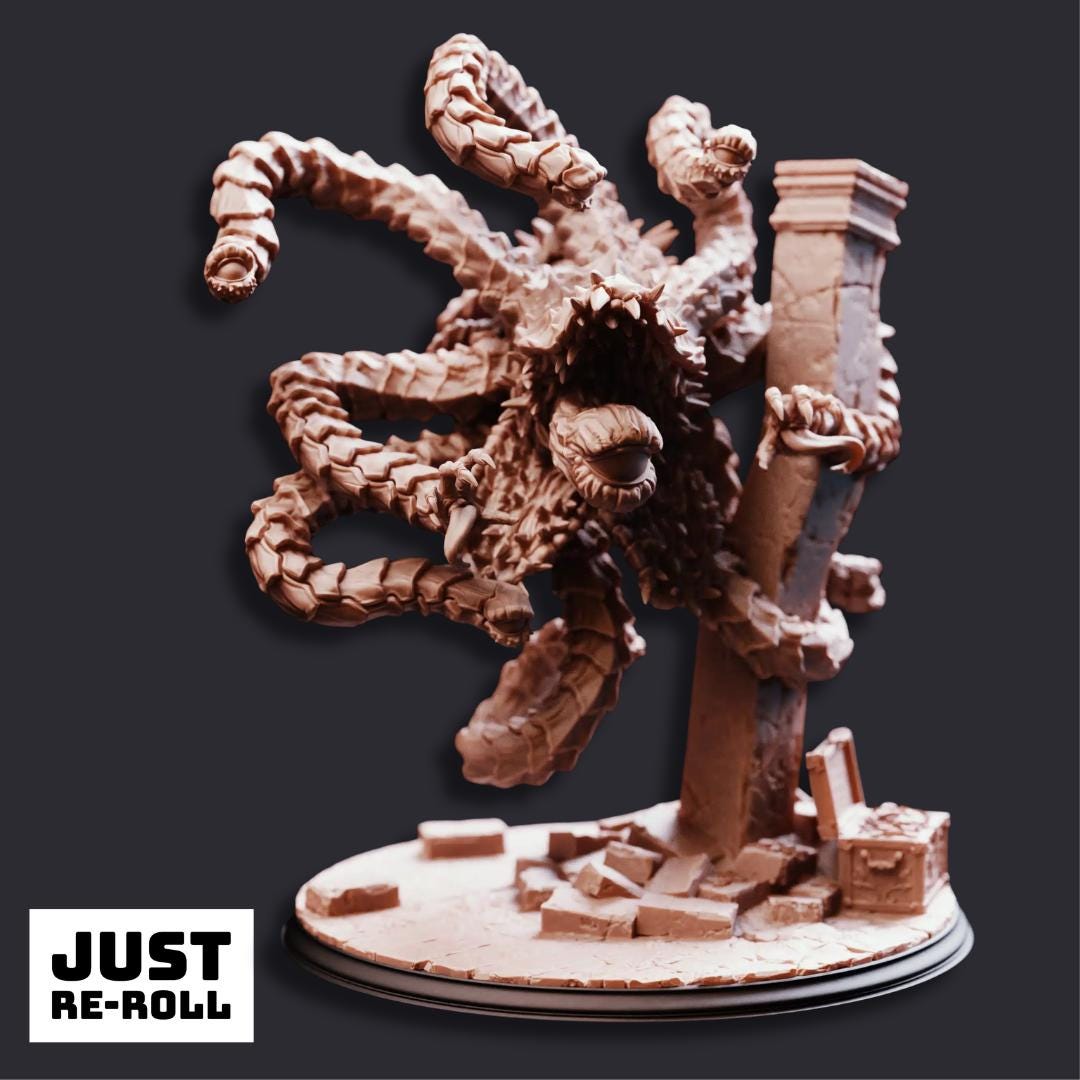 The Devouring Eye - 3D Printed Monster Miniature
