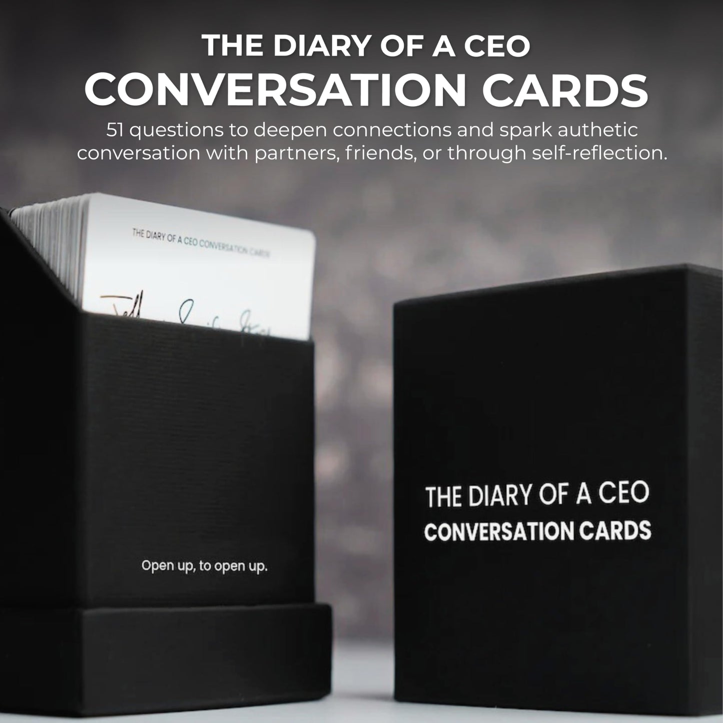 The Diary Of A CEO Conversation Cards – 1st Edition by Steven Bartlett