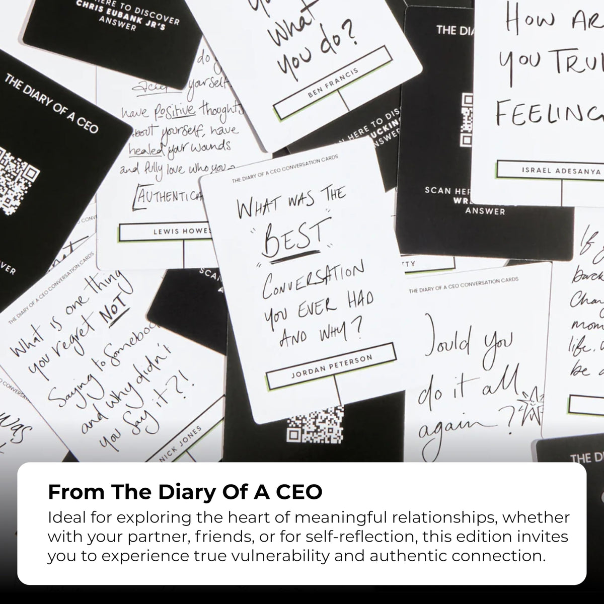 Diary of a CEO Conversation Cards 2nd Edition – Couples Card Game for Intimacy & Connection