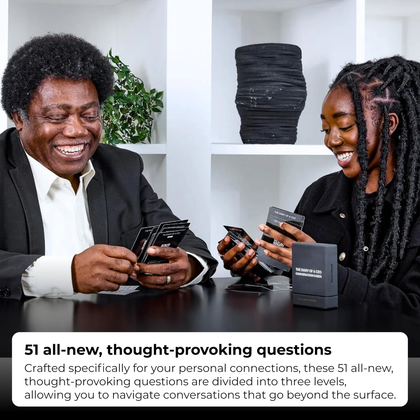 Diary of a CEO Conversation Cards 2nd Edition – Couples Card Game for Intimacy & Connection