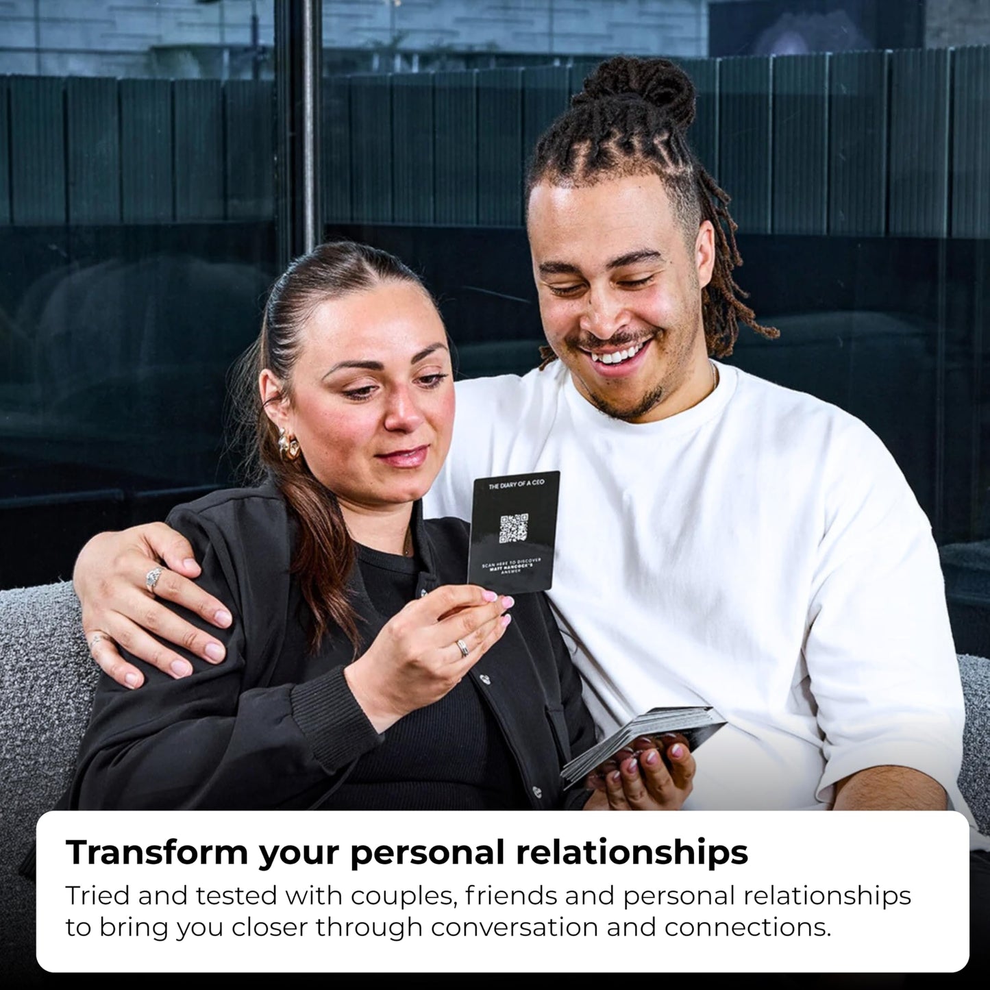 Diary of a CEO Conversation Cards 2nd Edition – Couples Card Game for Intimacy & Connection