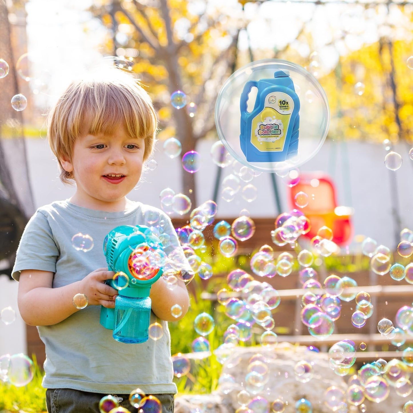 32 oz Concentrated Bubble Solution | The Dreidel Company | Refills Up to 2.5 Gallons | Non-Toxic