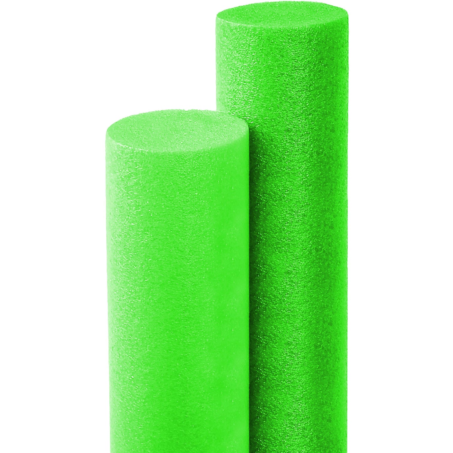 The Dreidel Company Floating Pool Noodles – Thick 52in Foam Tubes, Dark Green (2-Pack)