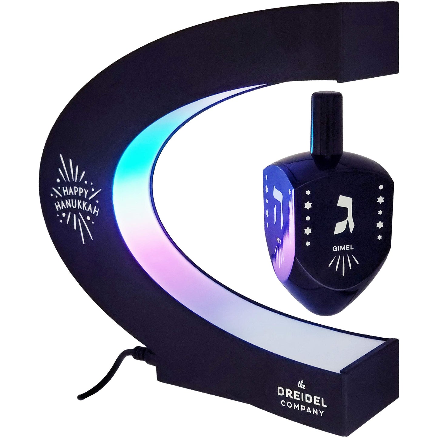 The Dreidel Company Hanukkah Floating Dreidels – Levitating Chanukah Decor