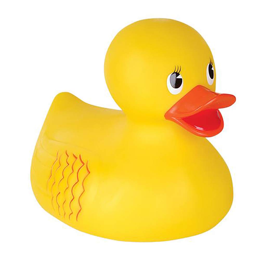 The Dreidel Company Jumbo Rubber Ducky 10.5-Inch – Classic Large Bath Toy for Fun-Filled Baths (Single)