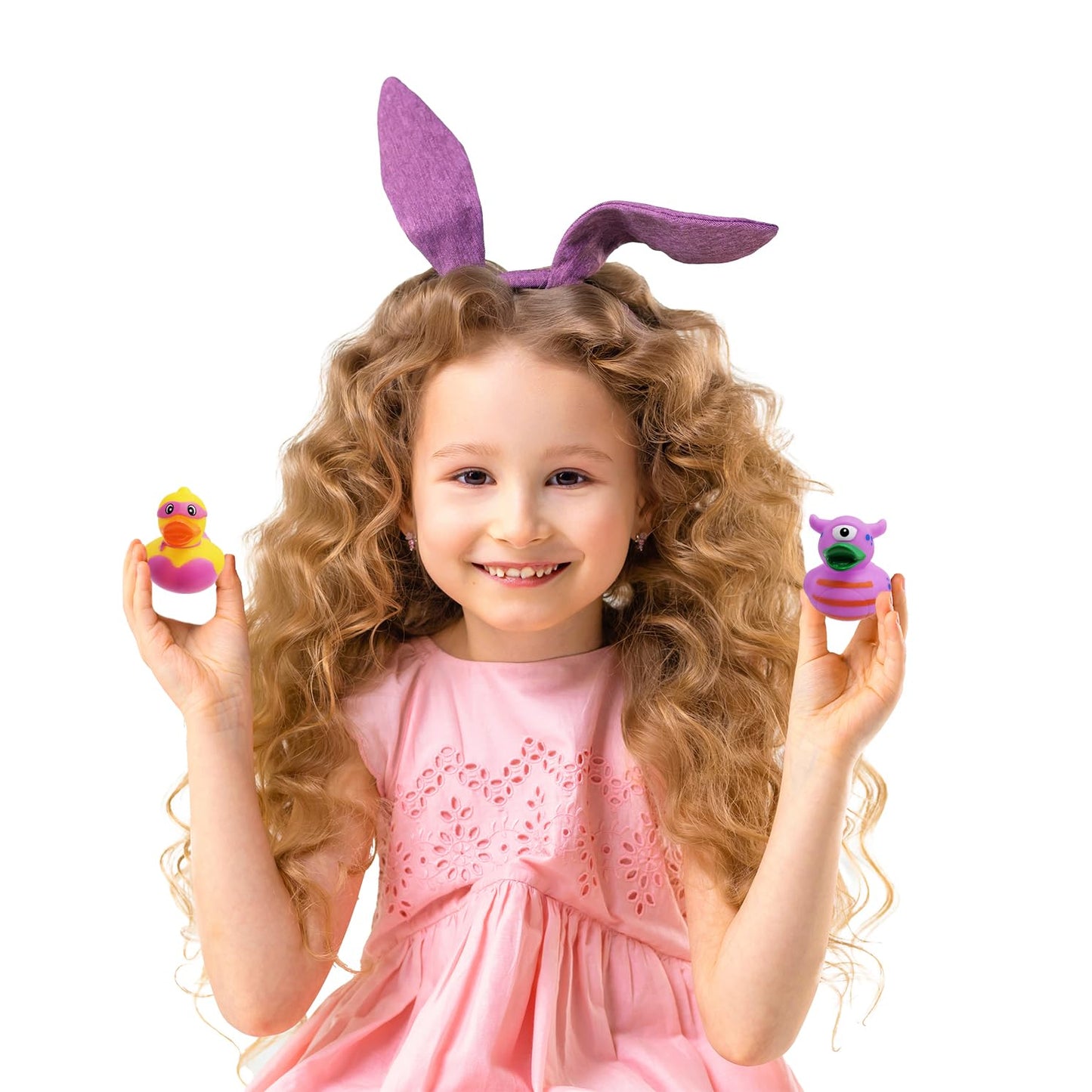 The Dreidel Company Rubber Duckies – 10-Pack, 2-Inch Assorted Bath Toys for Kids