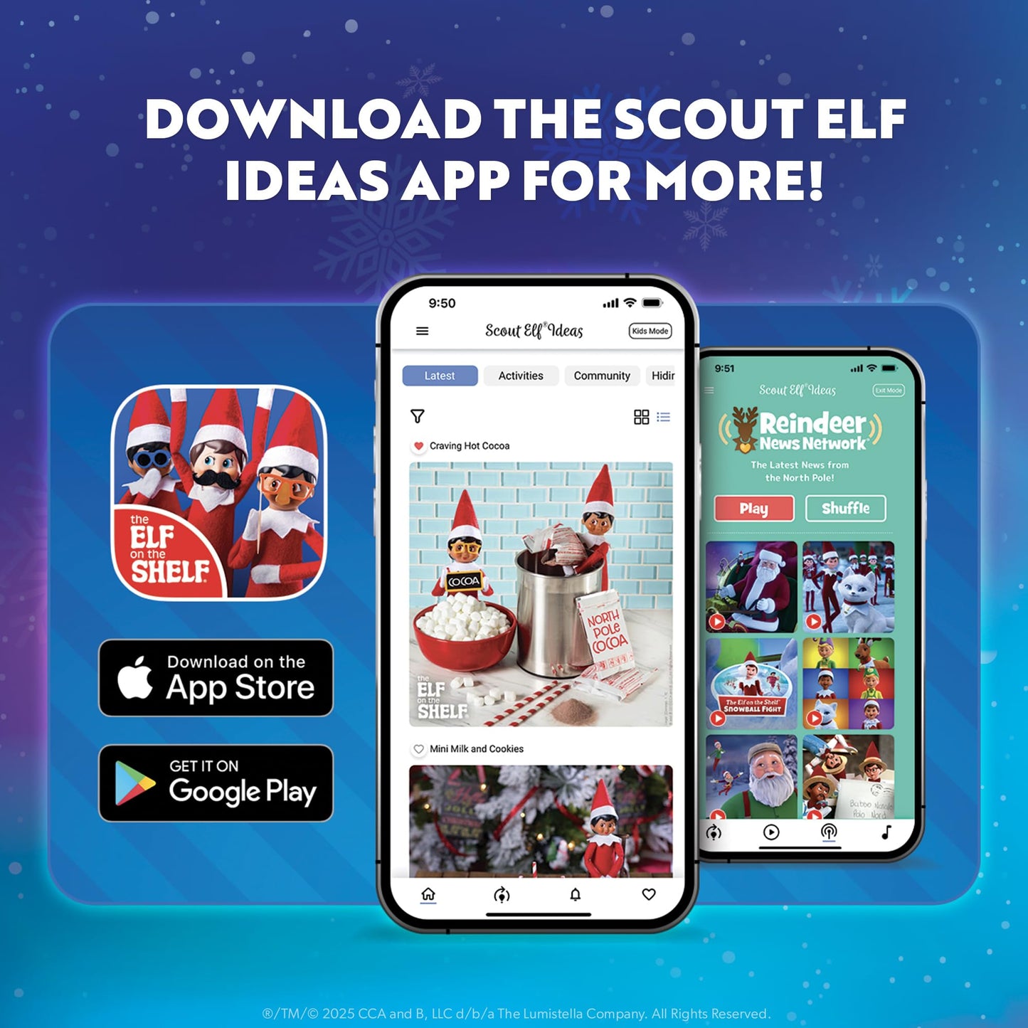 The Elf on the Shelf 24-Day Ultimate Kit – 70+ Props, 24 Idea Cards, 3 Backdrops
