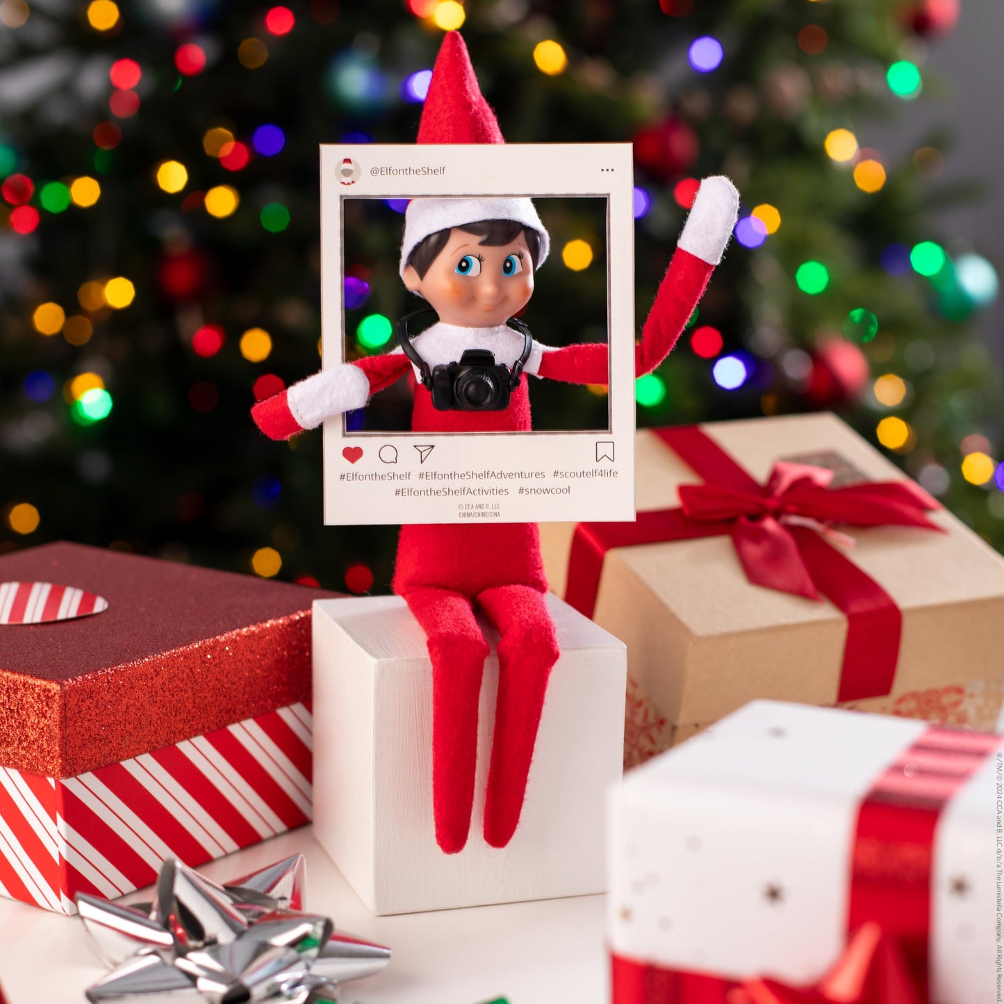 The Elf on the Shelf 24-Day Super Set — 80+ Props, MagiFreez Pants, Santa-Approved Elf Ideas Kit