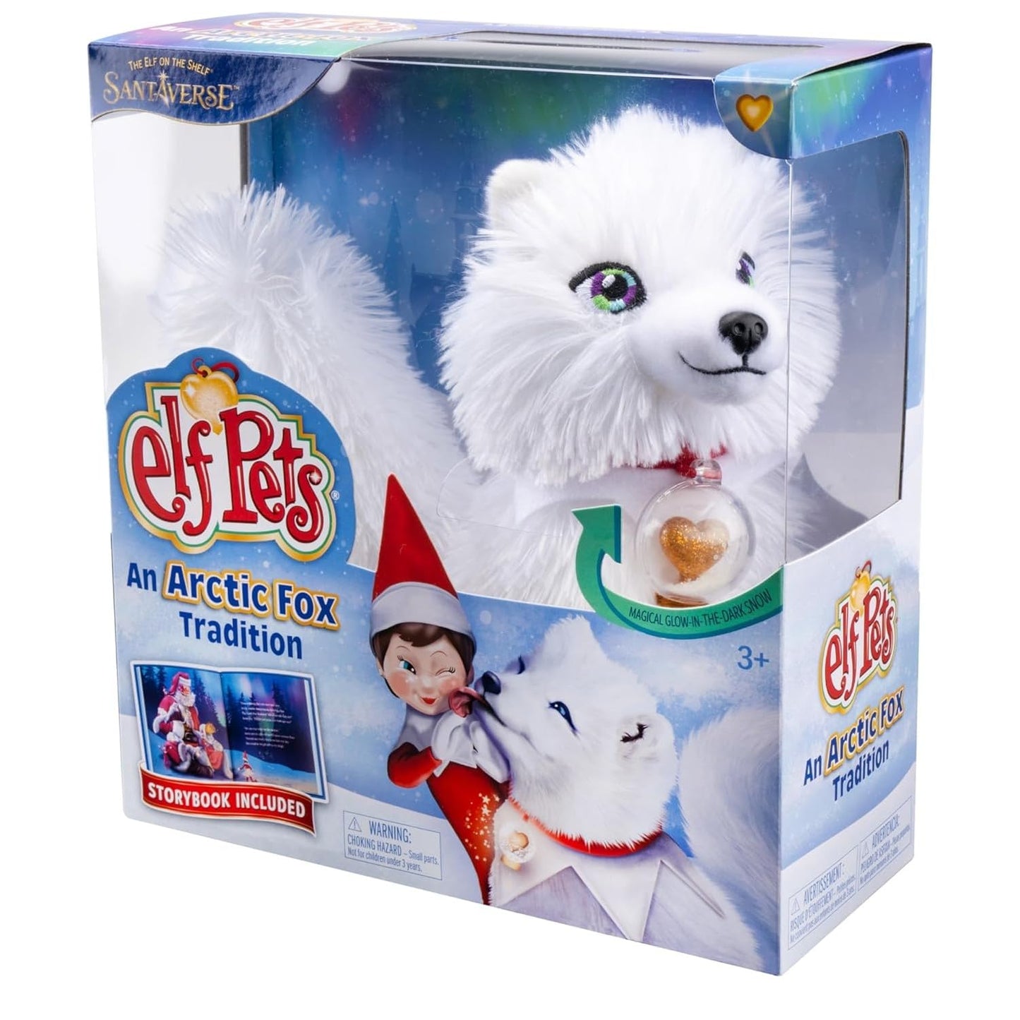 The Elf on the Shelf Elf Pets Traditions 2 Pack: Saint Bernard & Arctic Fox