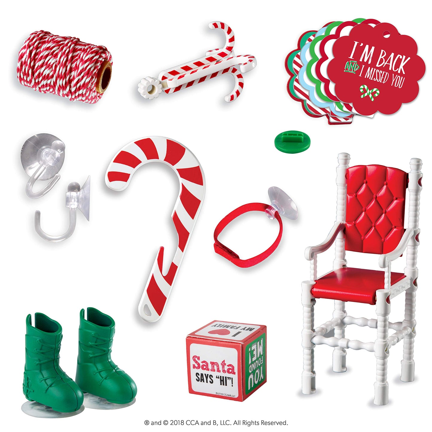The Elf on the Shelf Elves at Play Kit: 60-Page Guide, 100+ Quick Ideas, and 15 Scout Elf Tools