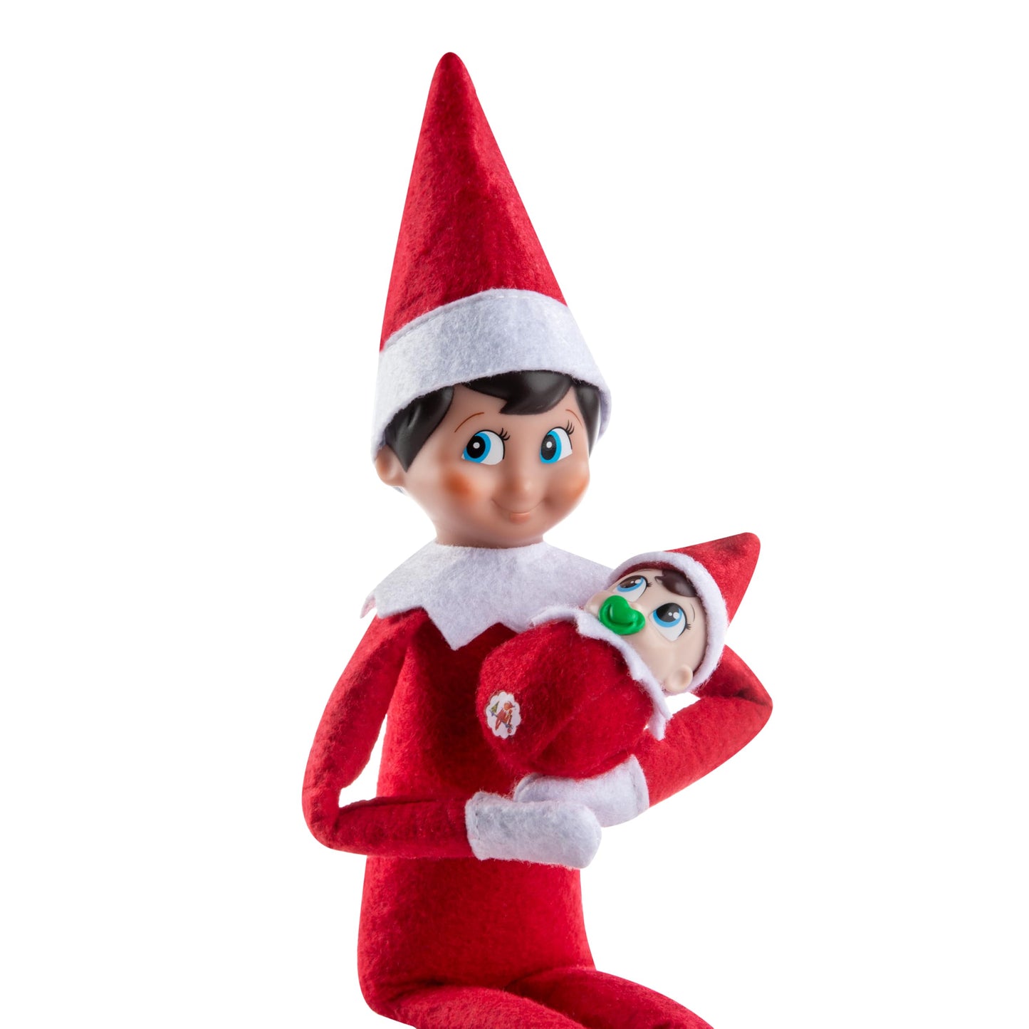 The Elf on the Shelf Frost Pips Mini Blooms Elf Baby Boy with Blue Eyes – Frost Flower Cradle