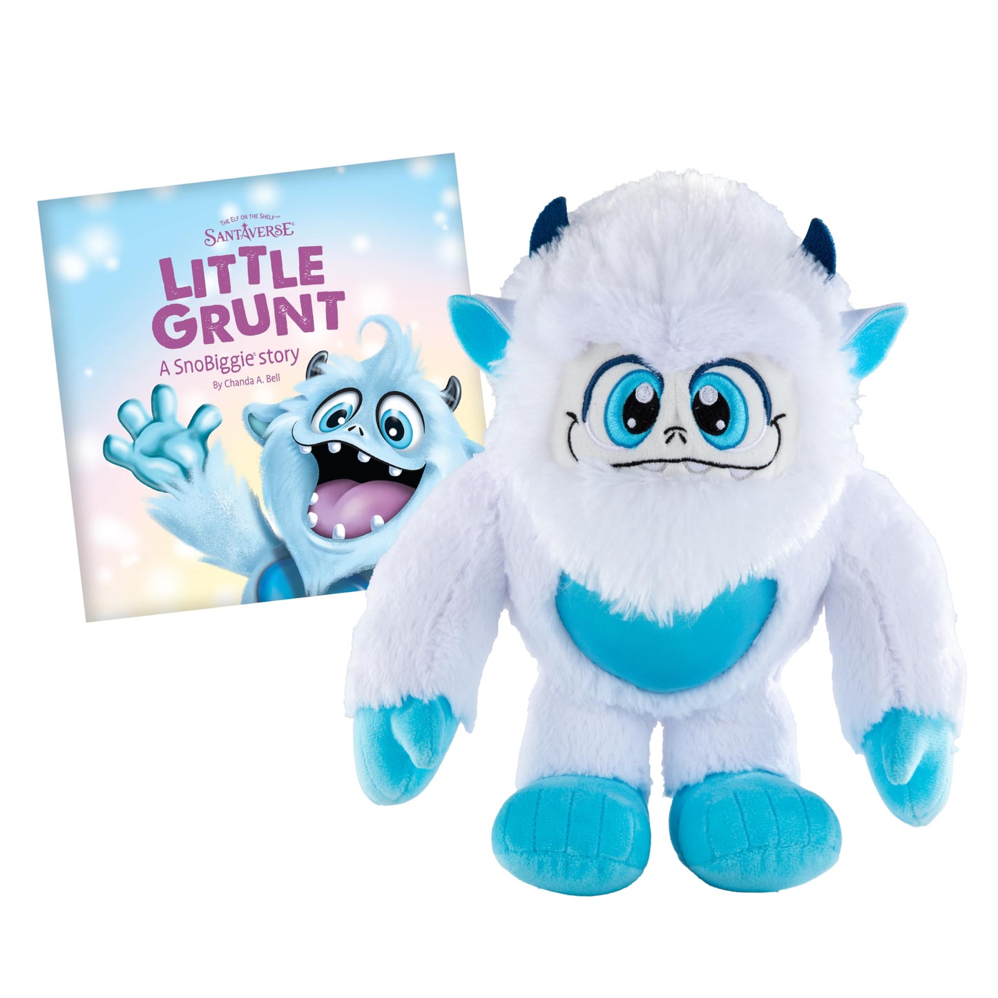 The Elf on the Shelf SnoBiggie Little Grunt Yeti – 12-Inch Plush & Storybook Gift Set