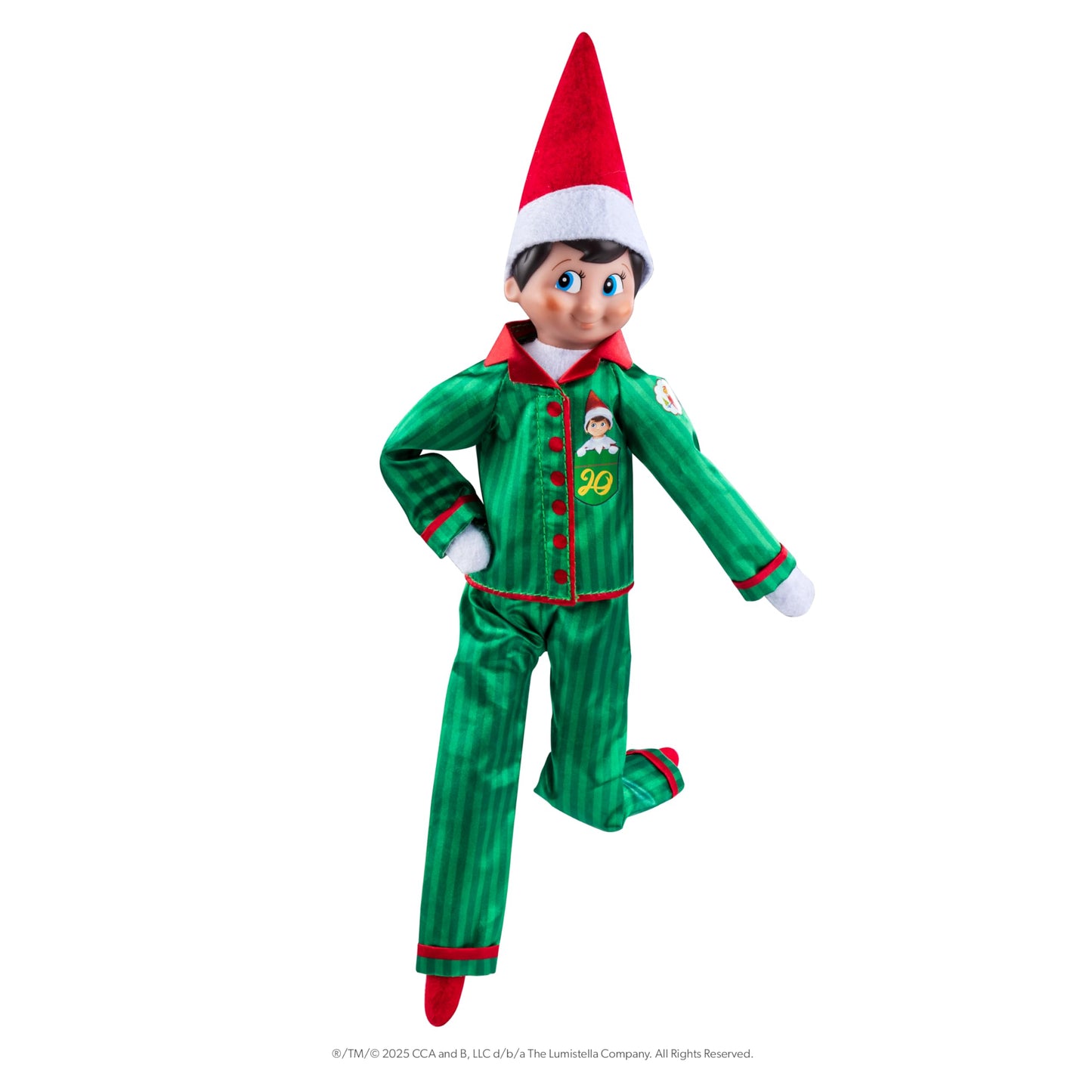 The Elf on the Shelf: 20th Anniversary Limited Edition Box Set – Posable Scout Elf, Storybook, Keepsake, Loungewear & Ornament