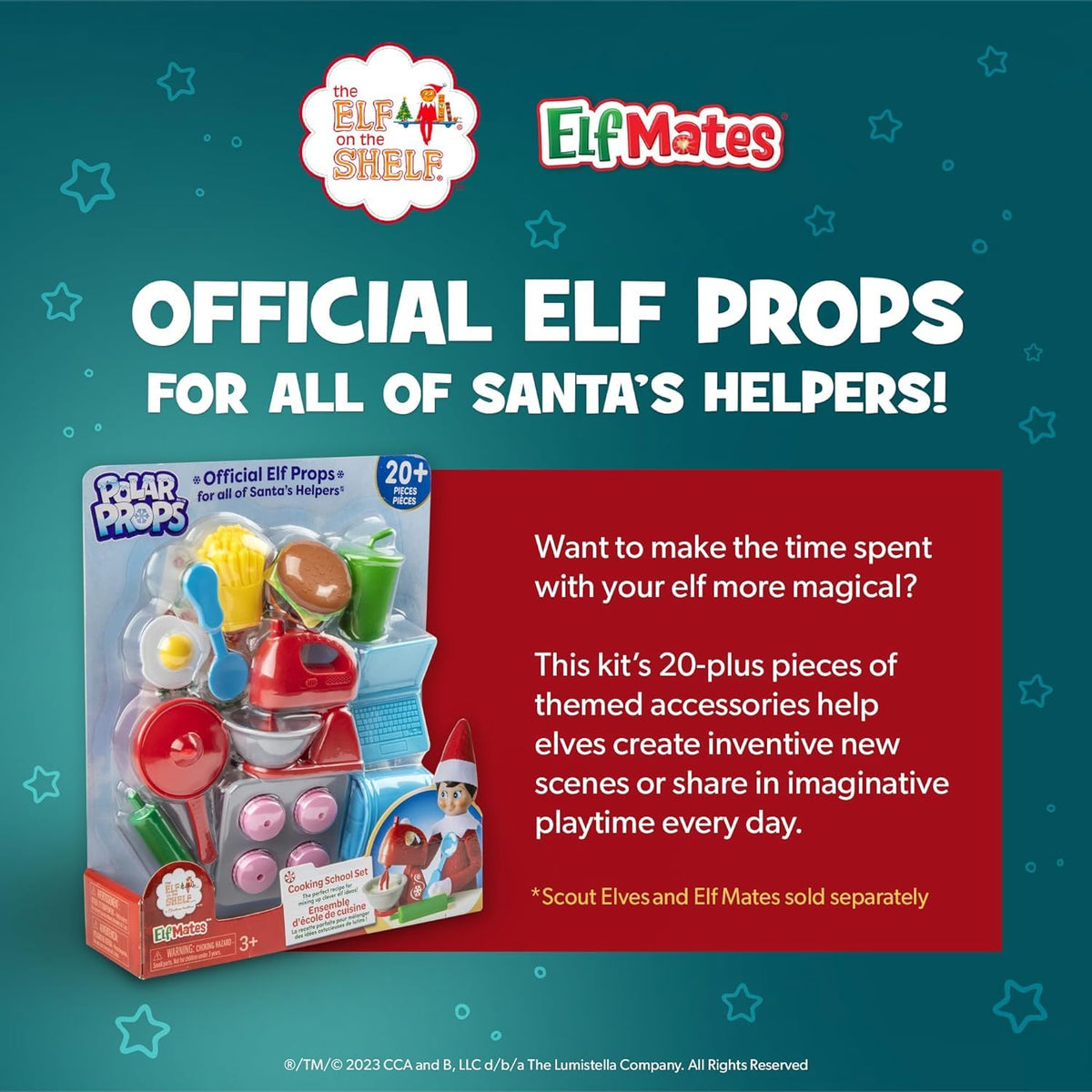 The Elf on the Shelf Polar Props | 20+ Accessories for Creative Elf Scenes & Pretend Play