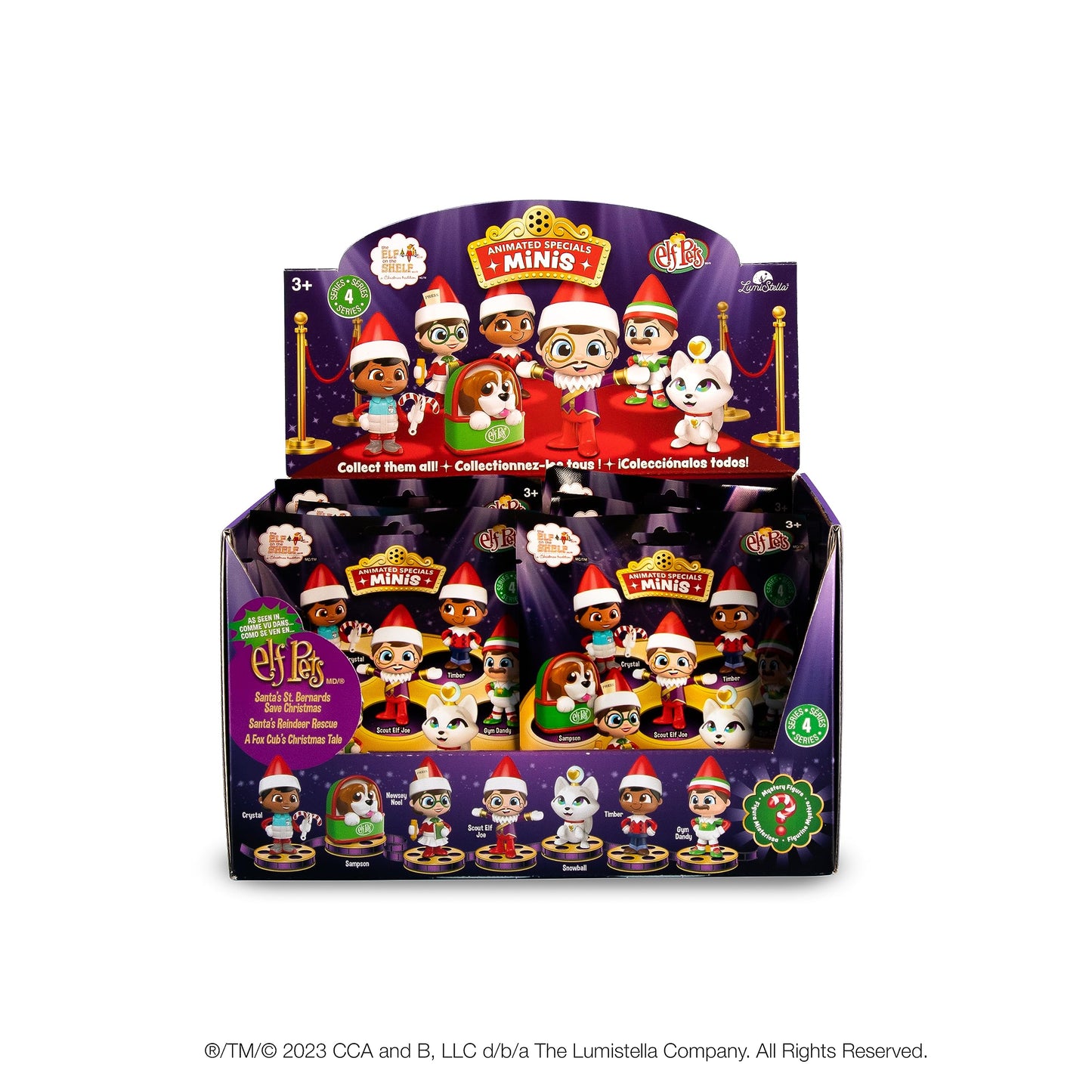 The Elf on the Shelf® and Elf Pets® Minis Series 4 – Blind Bag Collectible Figures