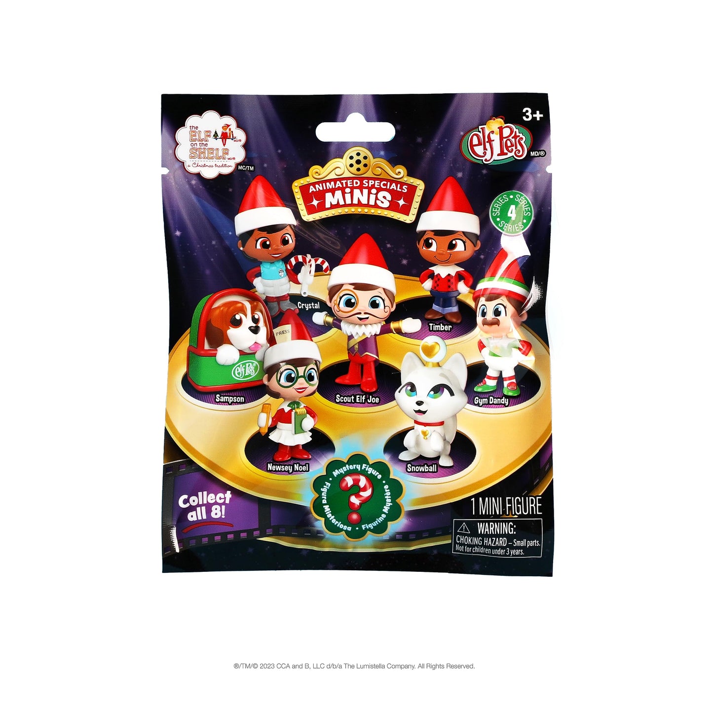 The Elf on the Shelf® and Elf Pets® Minis Series 4 – Blind Bag Collectible Figures