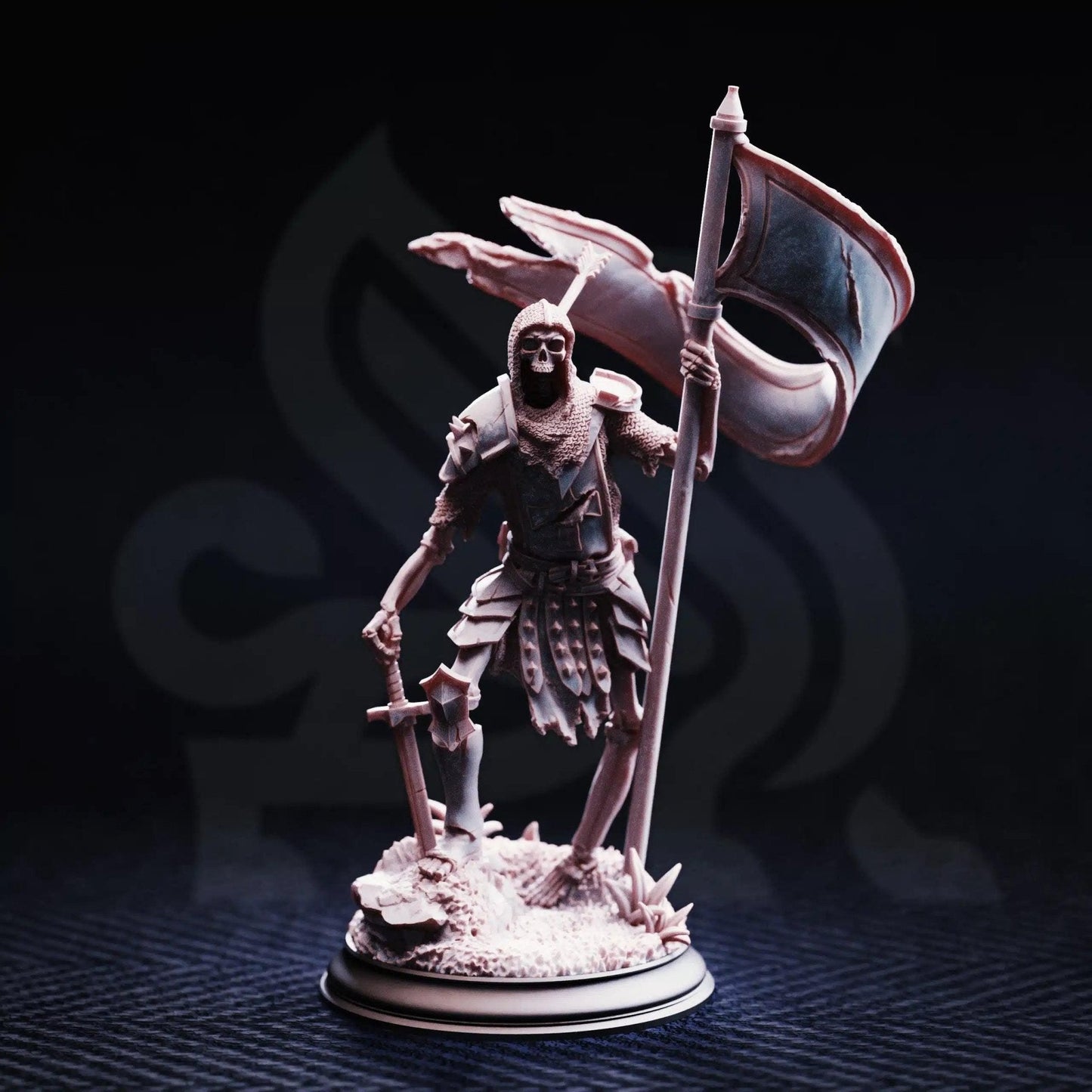 The Fallen & Damned Lost Crusaders - 3D Printed Monster Miniatures