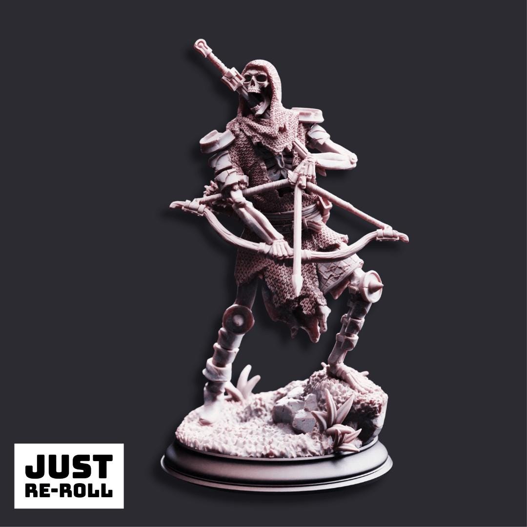 The Fallen & Damned Lost Crusaders - 3D Printed Monster Miniatures