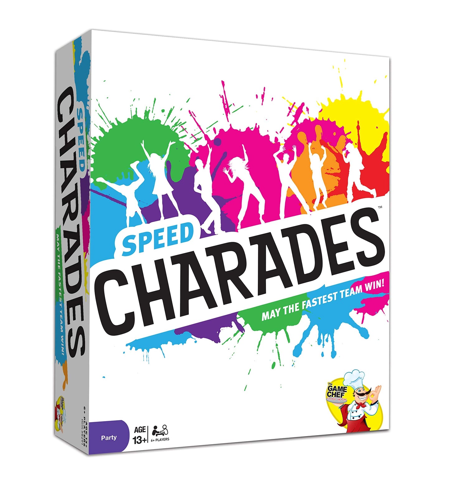 The GAME CHEF Speed Charades Party Game – 1400 Charades for Quick Team Play