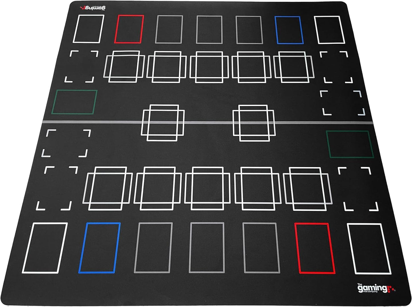 The Gaming Mat Company Yu-Gi-Oh Banish 2-Player Playmat – 28.35in x 28.35in Large TCG Surface