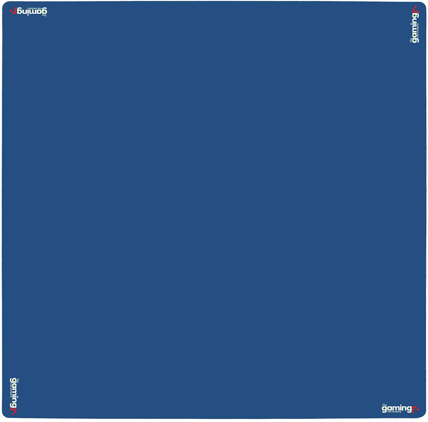 The Gaming Mat Company Poker, Mahjong, Dominoes & Bridge Table Mat – Blue 33x33 Premium Playmat