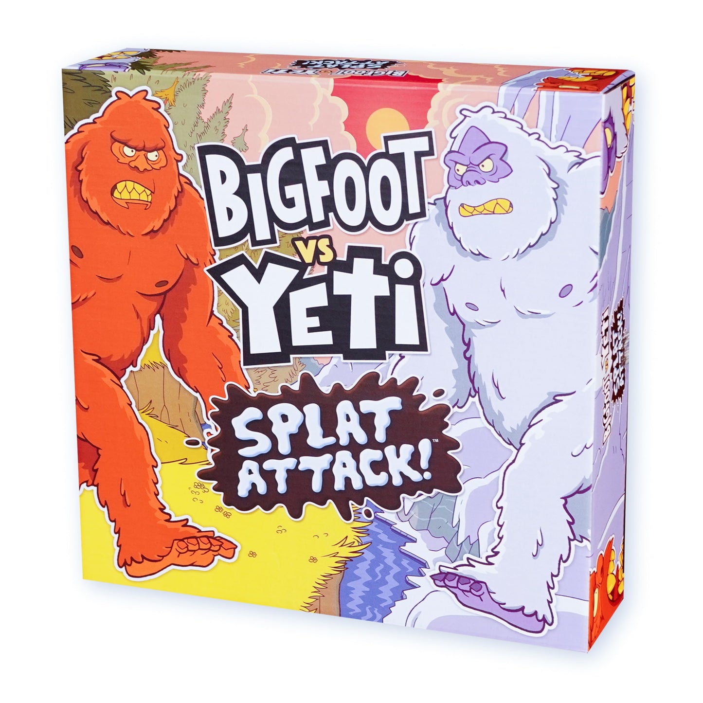 The Good Game Company: Bigfoot vs Yeti Splat Attack — 2-Player Family Catapult Game