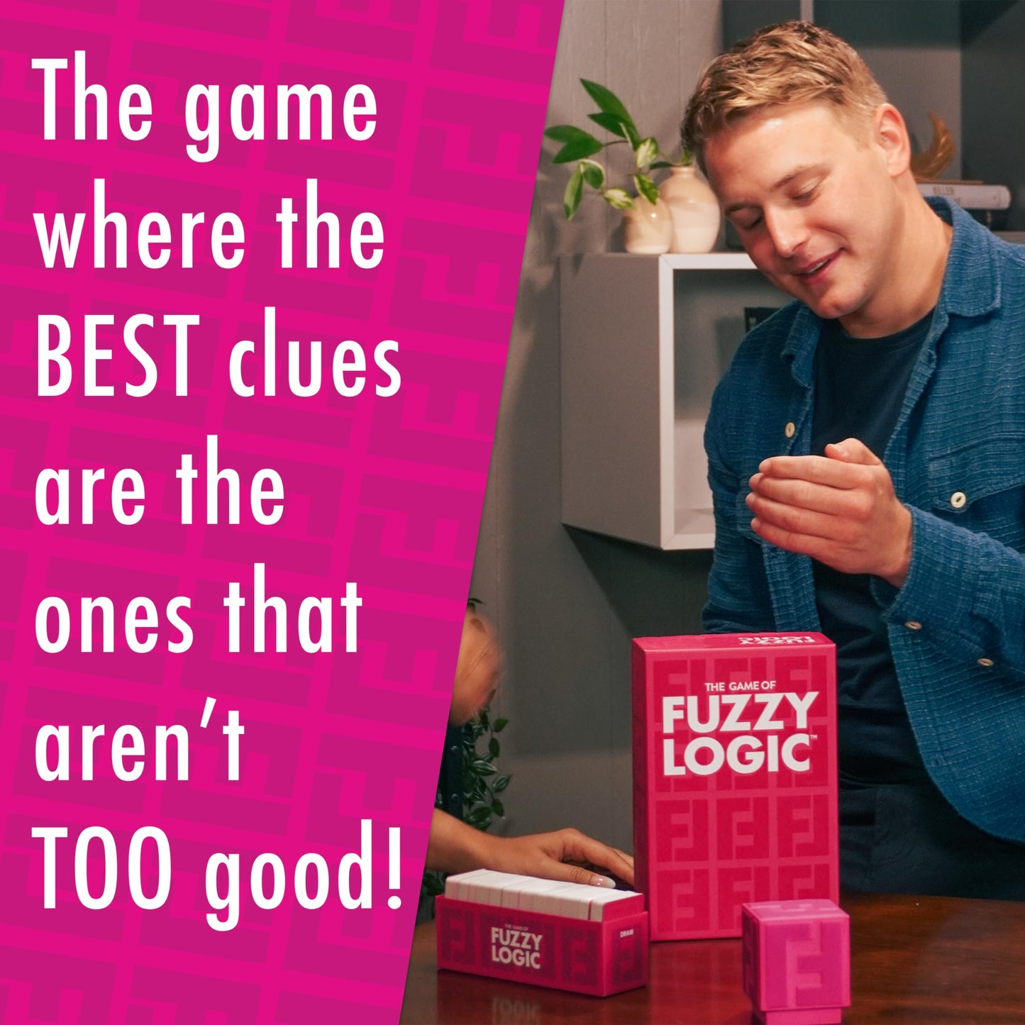 The Good Game Company Fuzzy Logic — Hilariously Challenging Word Guessing Party Game for Ages 10+
