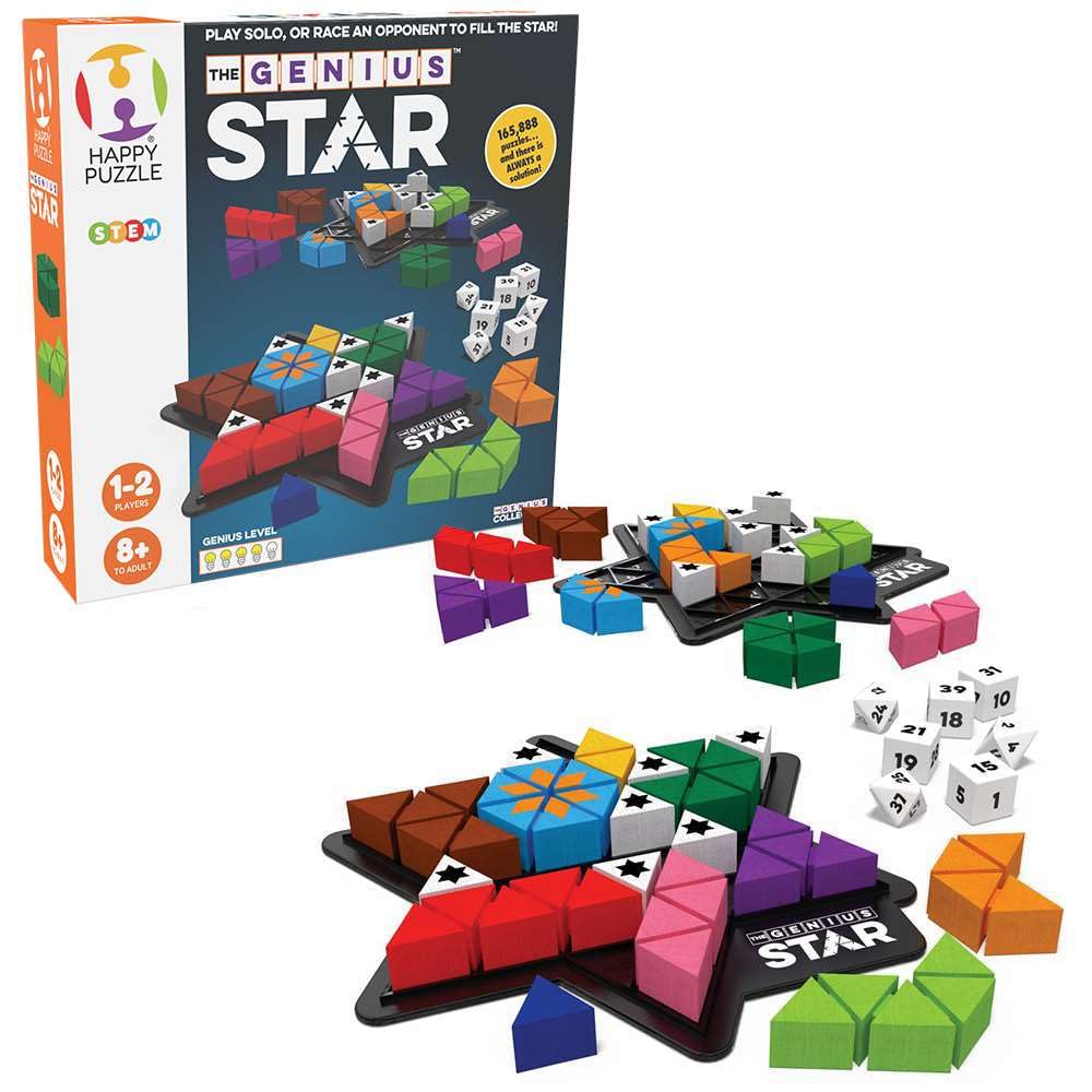 Genius Star by The Happy Puzzle Company – Award-Winning Family Board Game