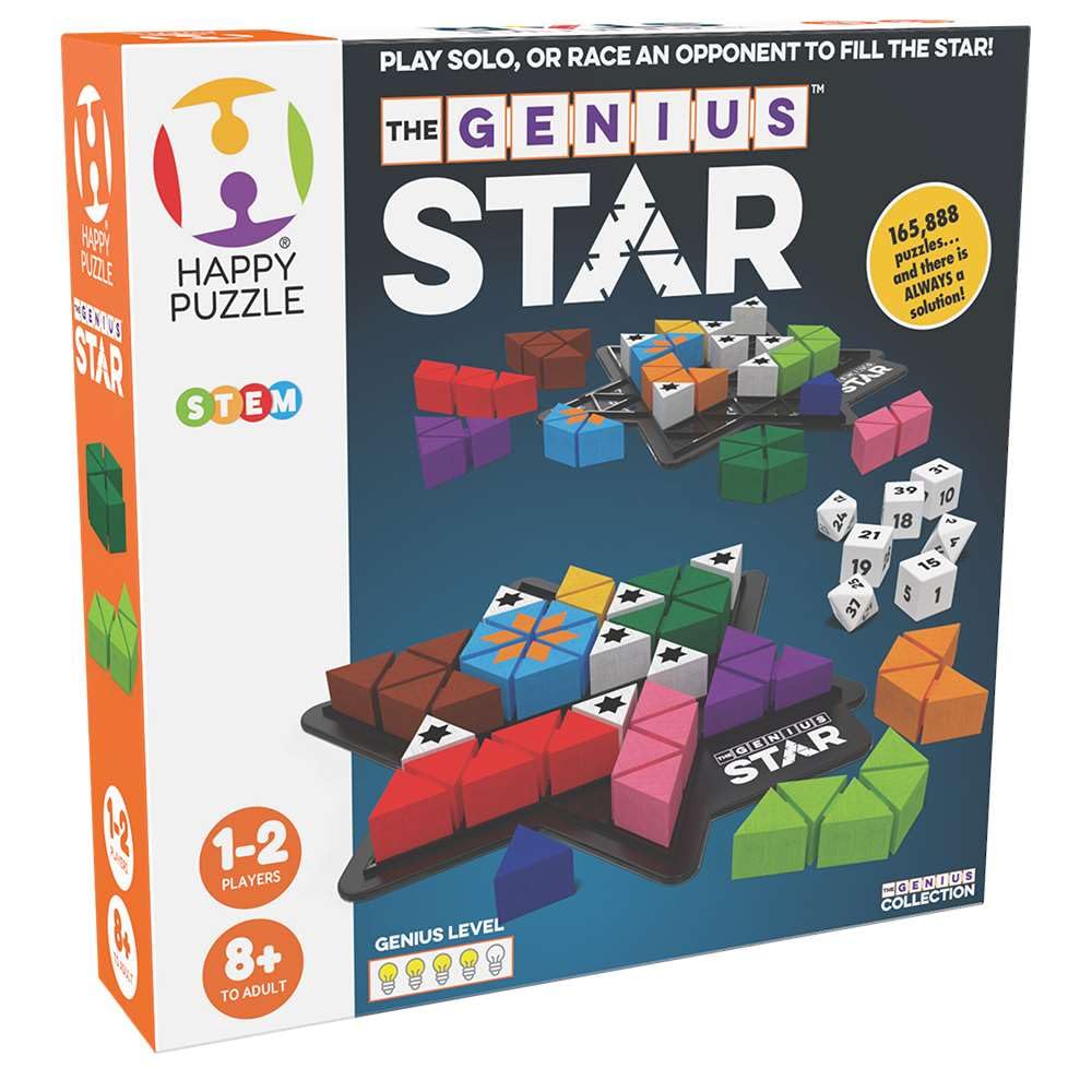 Genius Star by The Happy Puzzle Company – Award-Winning Family Board Game