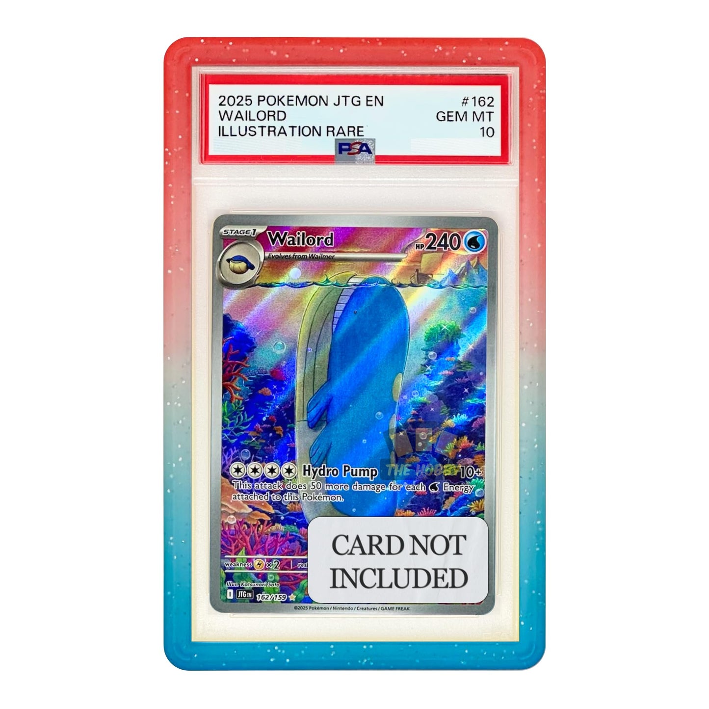 The Hobby Lair Slab Shield Bumper Guard for PSA Graded Cards – Berry Gradient, 1 Pack | Limited Edition