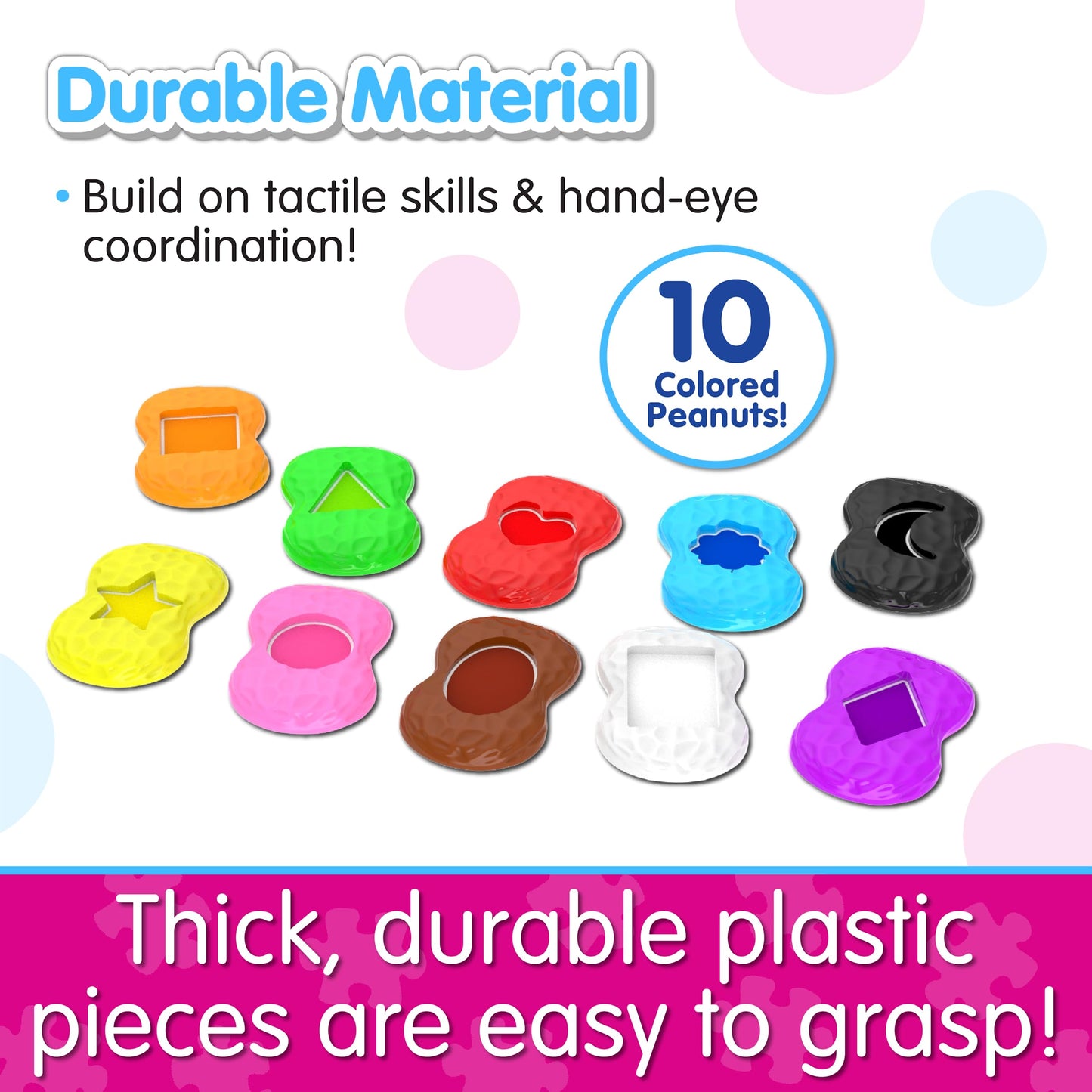 The Learning Journey Learn with Me Shapes Elephant – Colors & Shapes Toy for Toddlers 2+